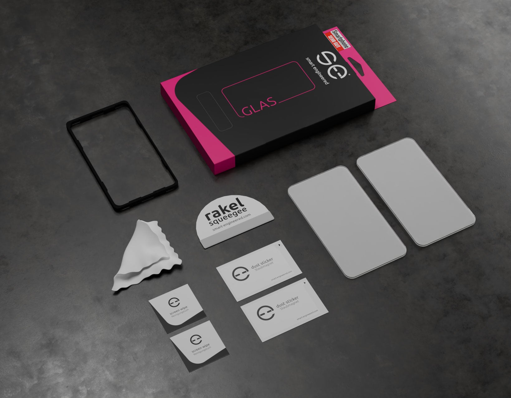 se® MOBILE 3D Schutzglas Installation Video