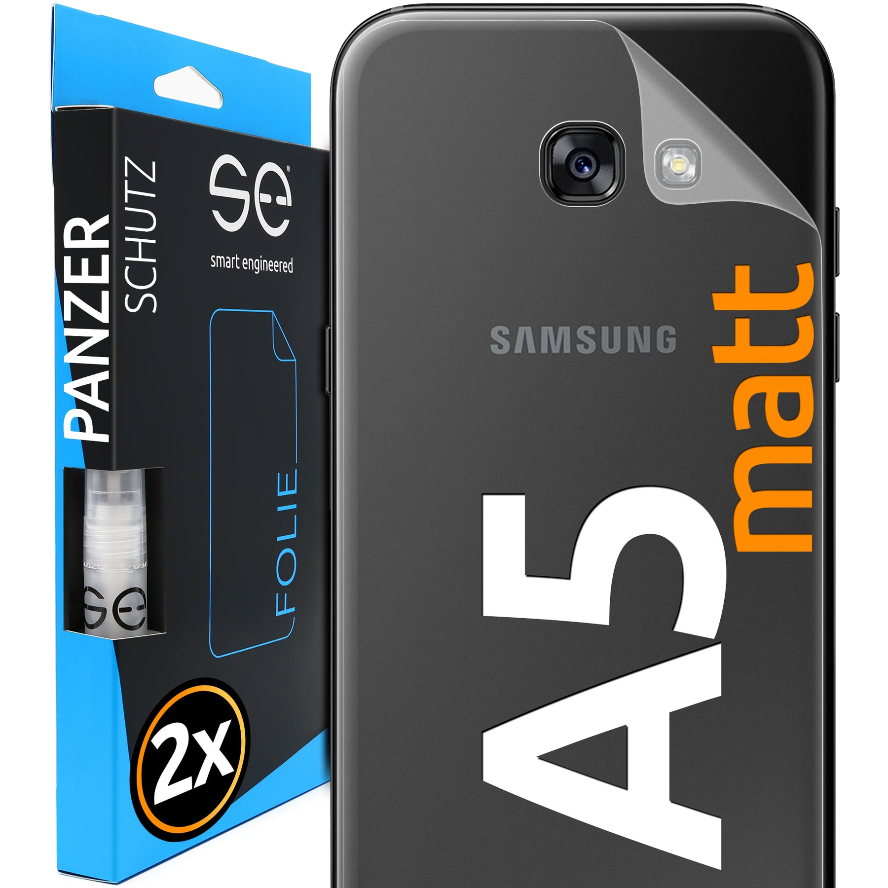 Matte protective film back Samsung Galaxy A5 (2017)