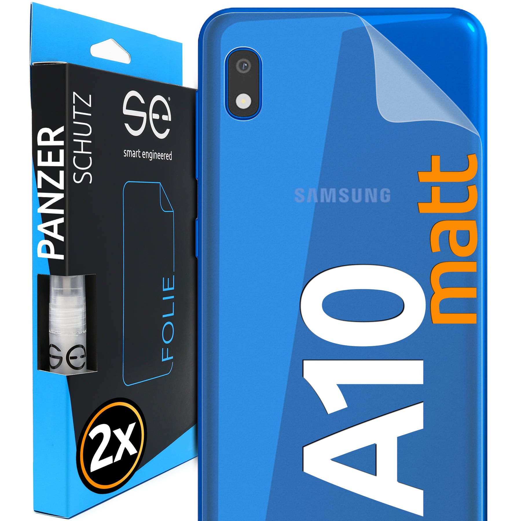 Matte protective film back Samsung Galaxy A10