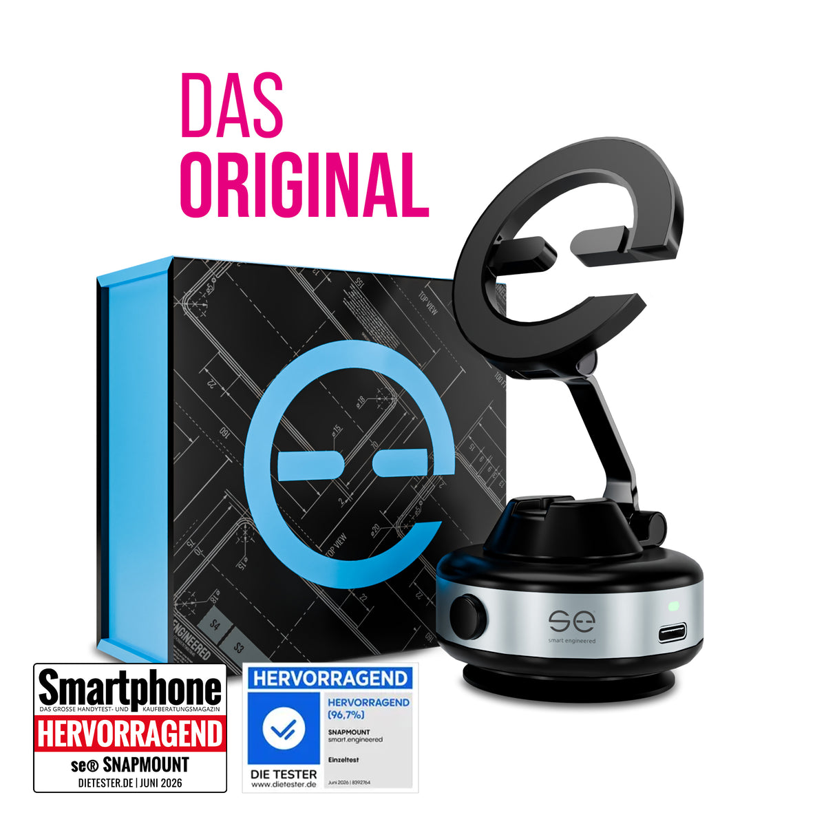 se® SNAPMOUNT – Holds wherever you want!