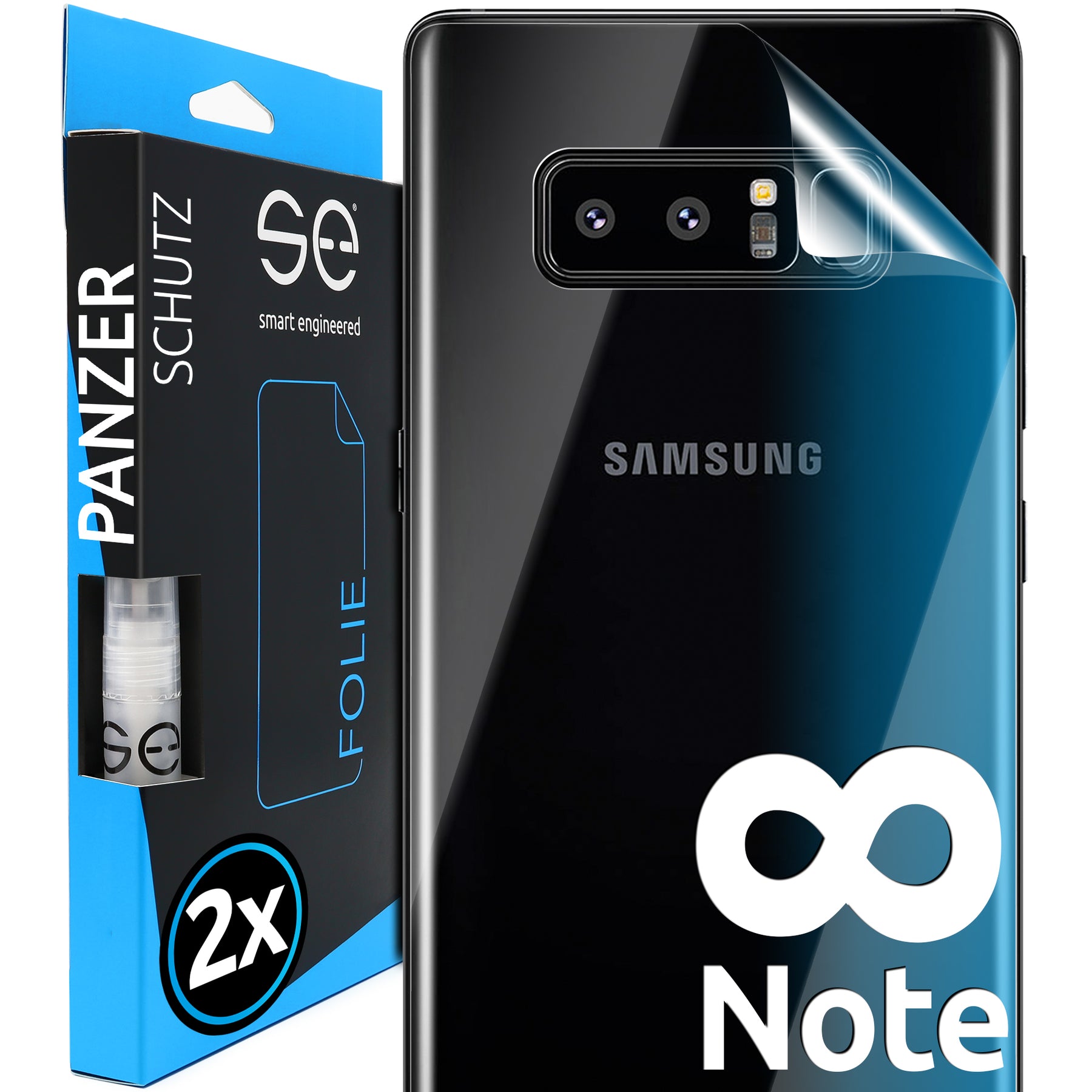 Protective film back Samsung Galaxy Note 8
