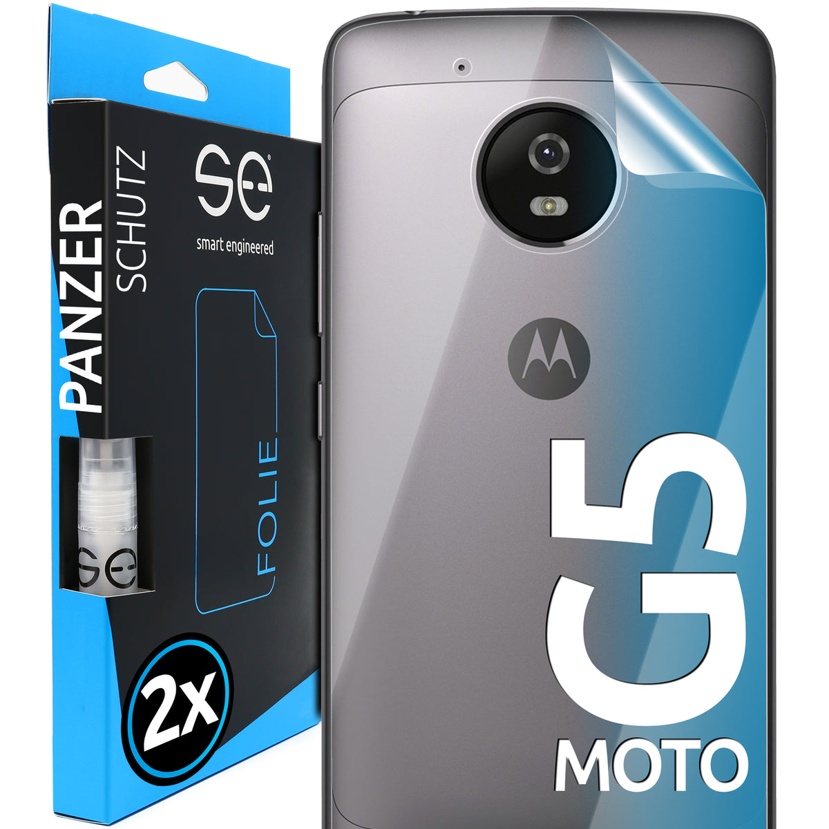 Protective film back Motorola Moto G5
