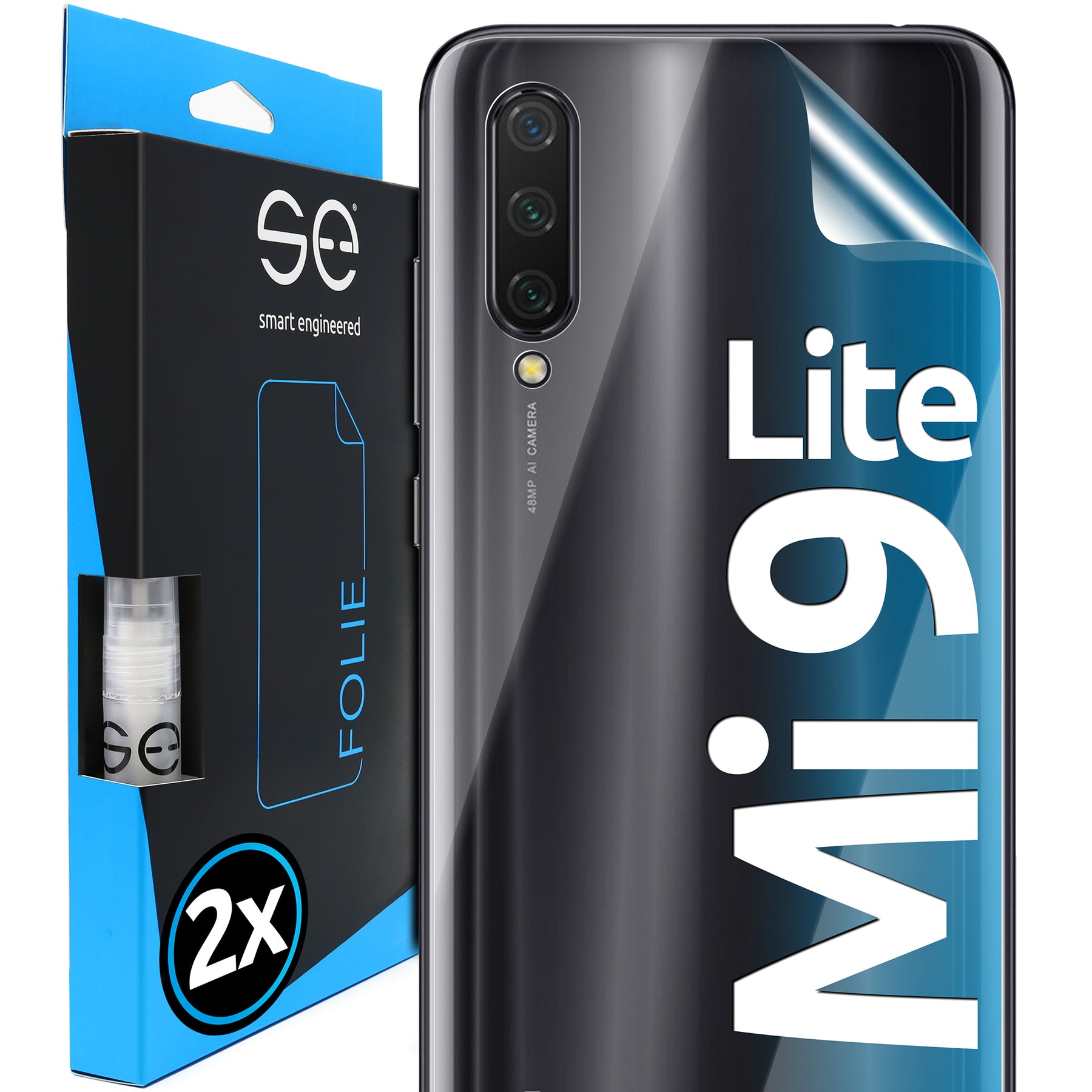 Schutzfolie Rückseite Xiaomi Mi 9 Lite