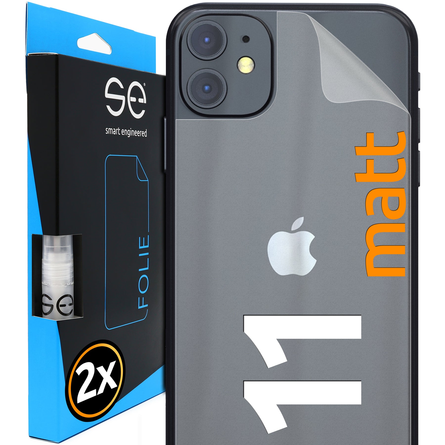 Matte protective film back Apple iPhone 11
