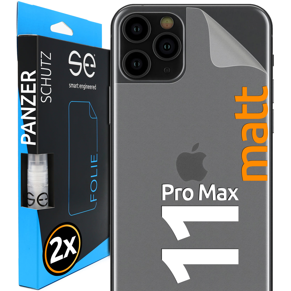 Matte protective film back Apple iPhone 11 Pro Max