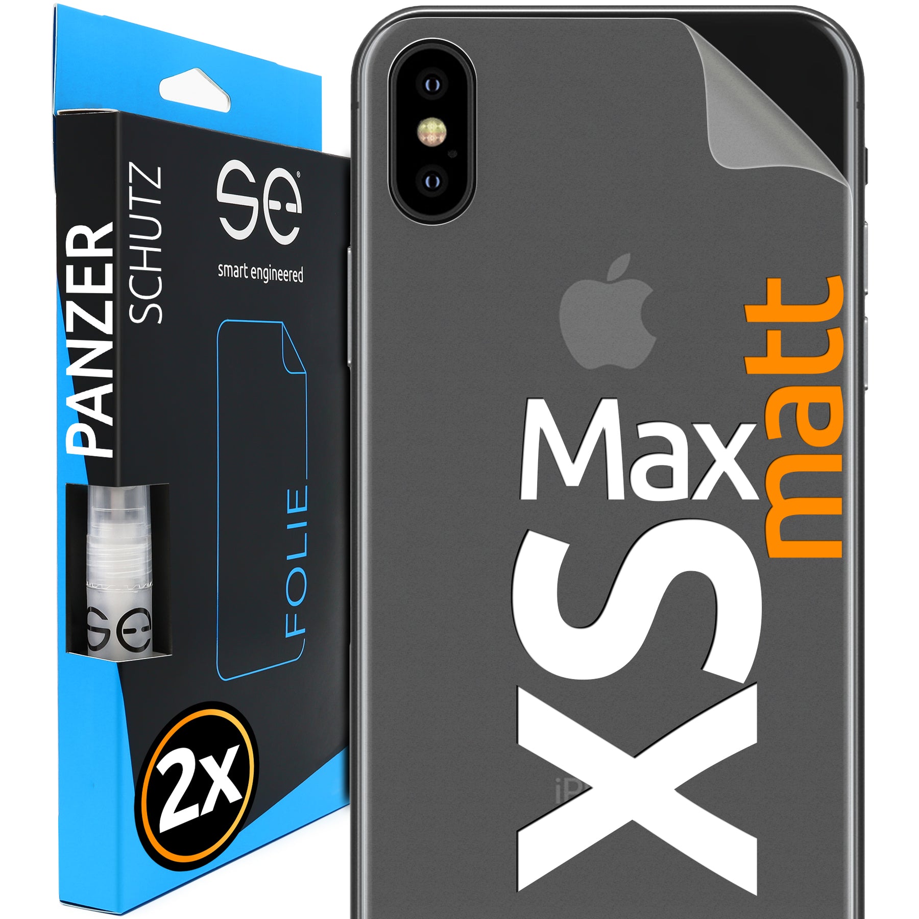 Matte protective film back Apple iPhone XS Max