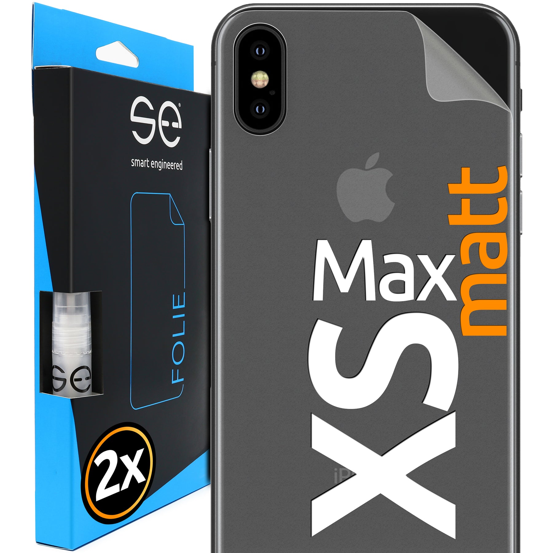 Matte protective film back Apple iPhone XS Max