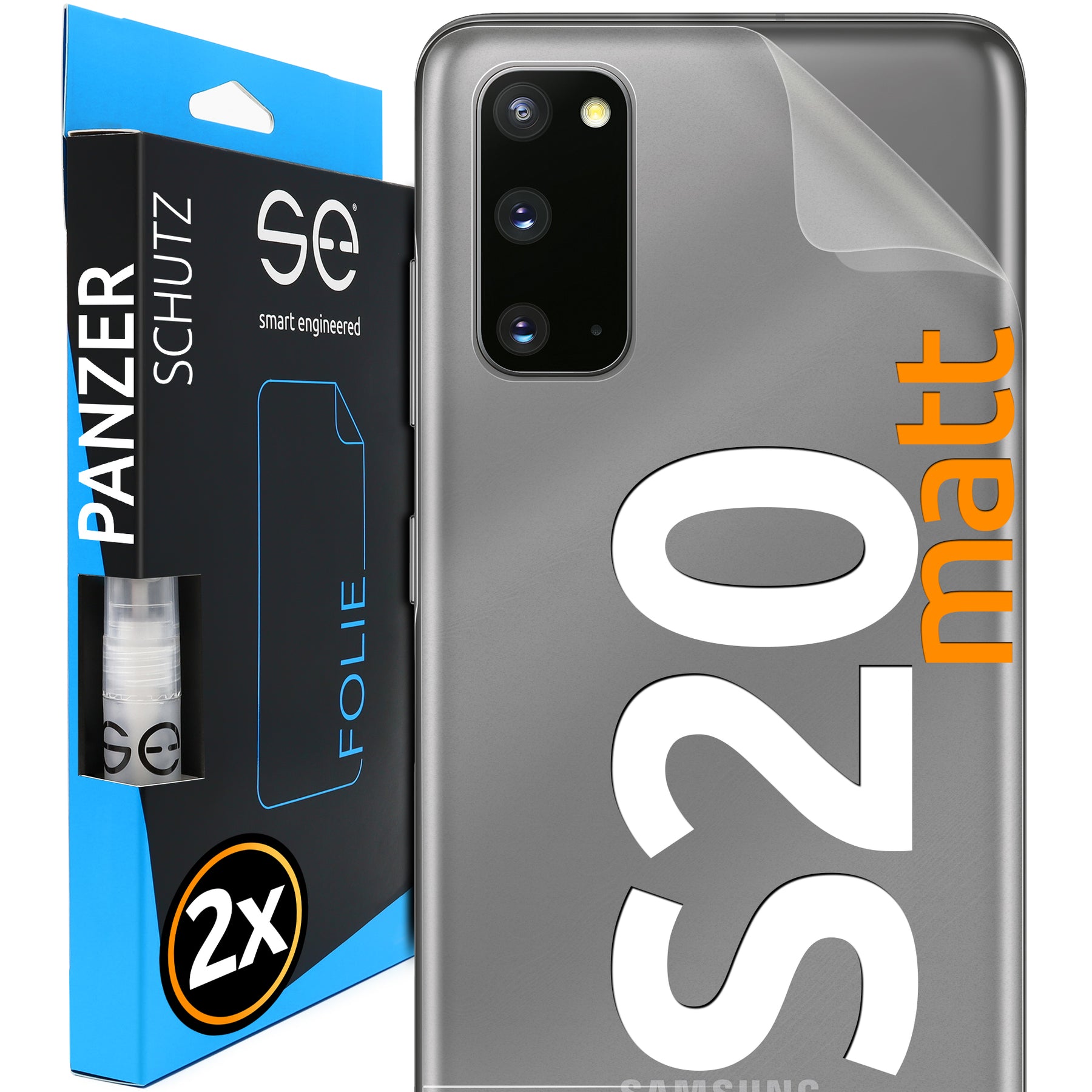 Matte protective film back Samsung Galaxy S20