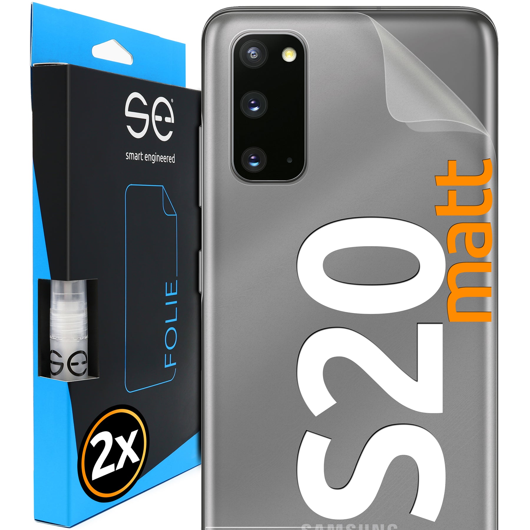 Matte protective film back Samsung Galaxy S20