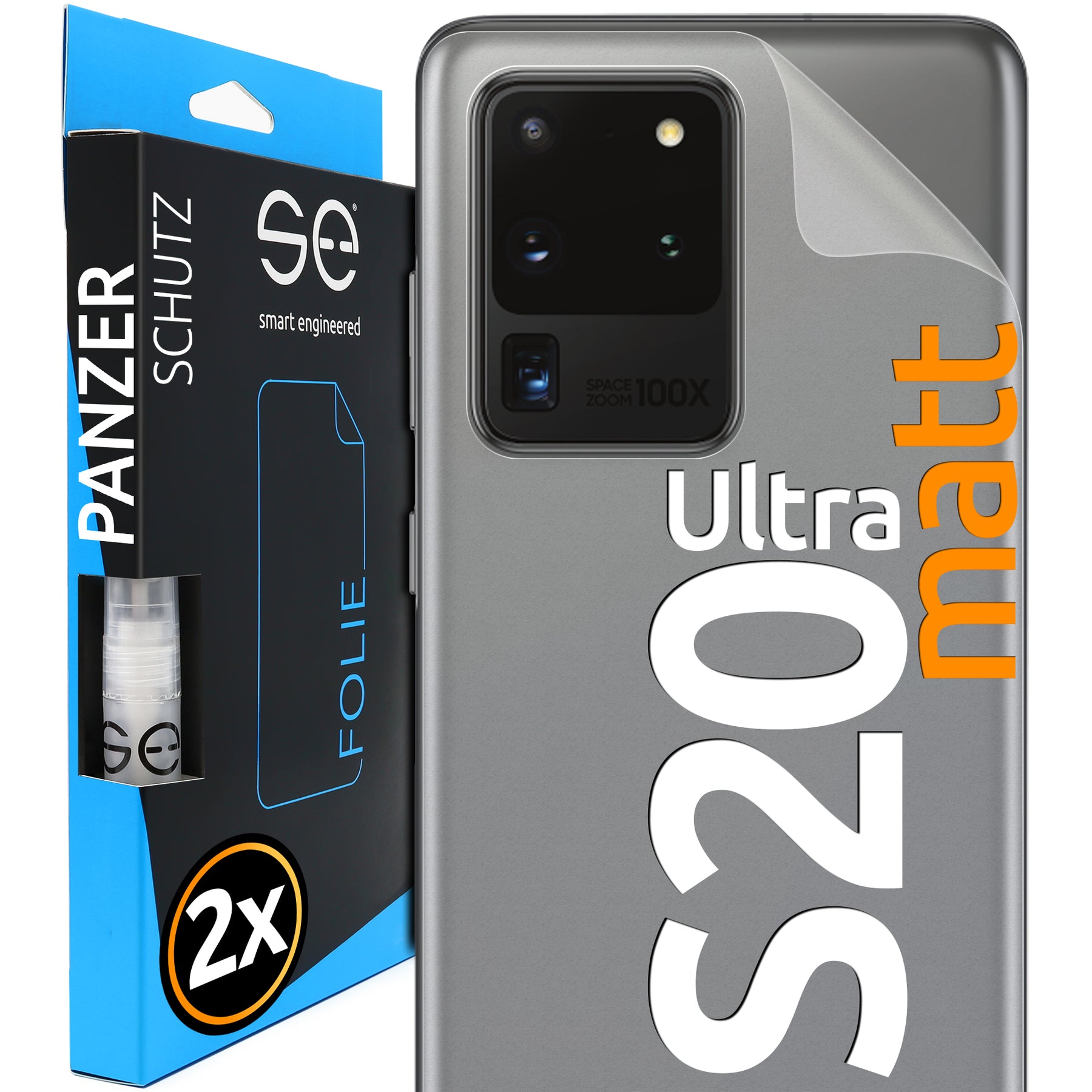 Matte protective film back Samsung Galaxy S20 Ultra