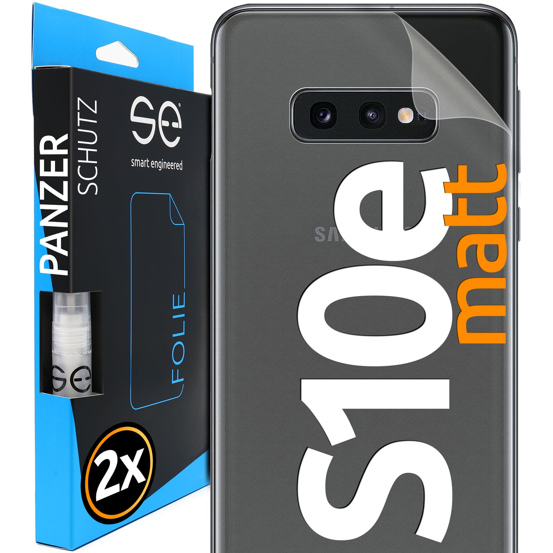 Matte protective film back Samsung Galaxy S10e