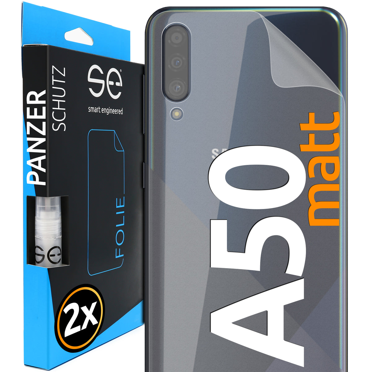 Matte protective film back Samsung Galaxy A50