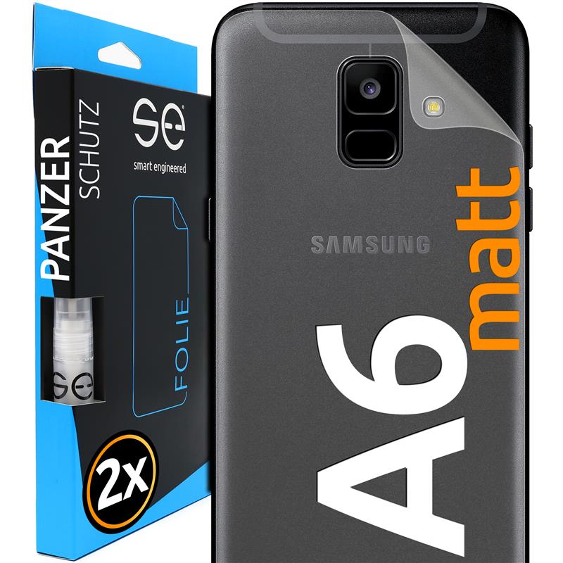 Matte protective film back Samsung Galaxy A6