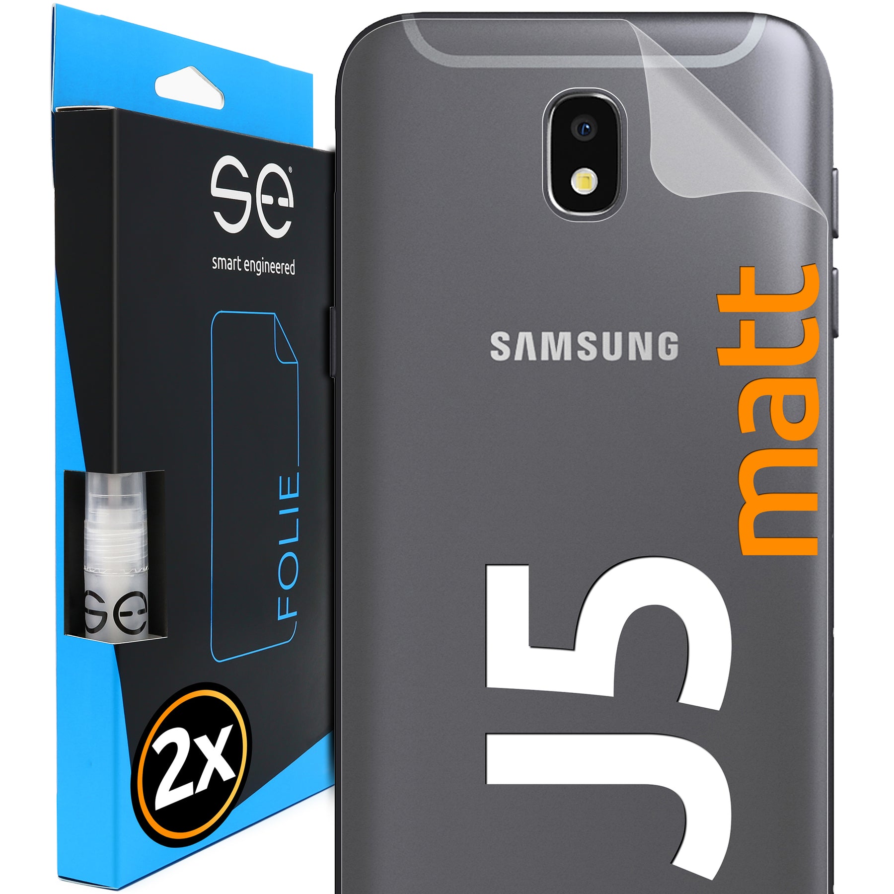 Matte protective film back Samsung Galaxy J5 (2017)
