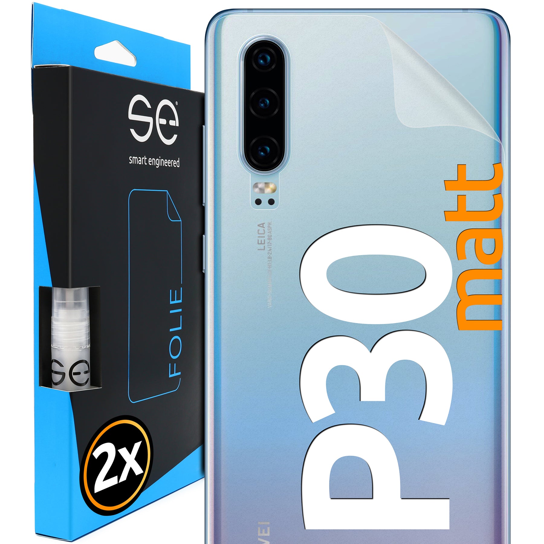 Matte protective film back Huawei P30