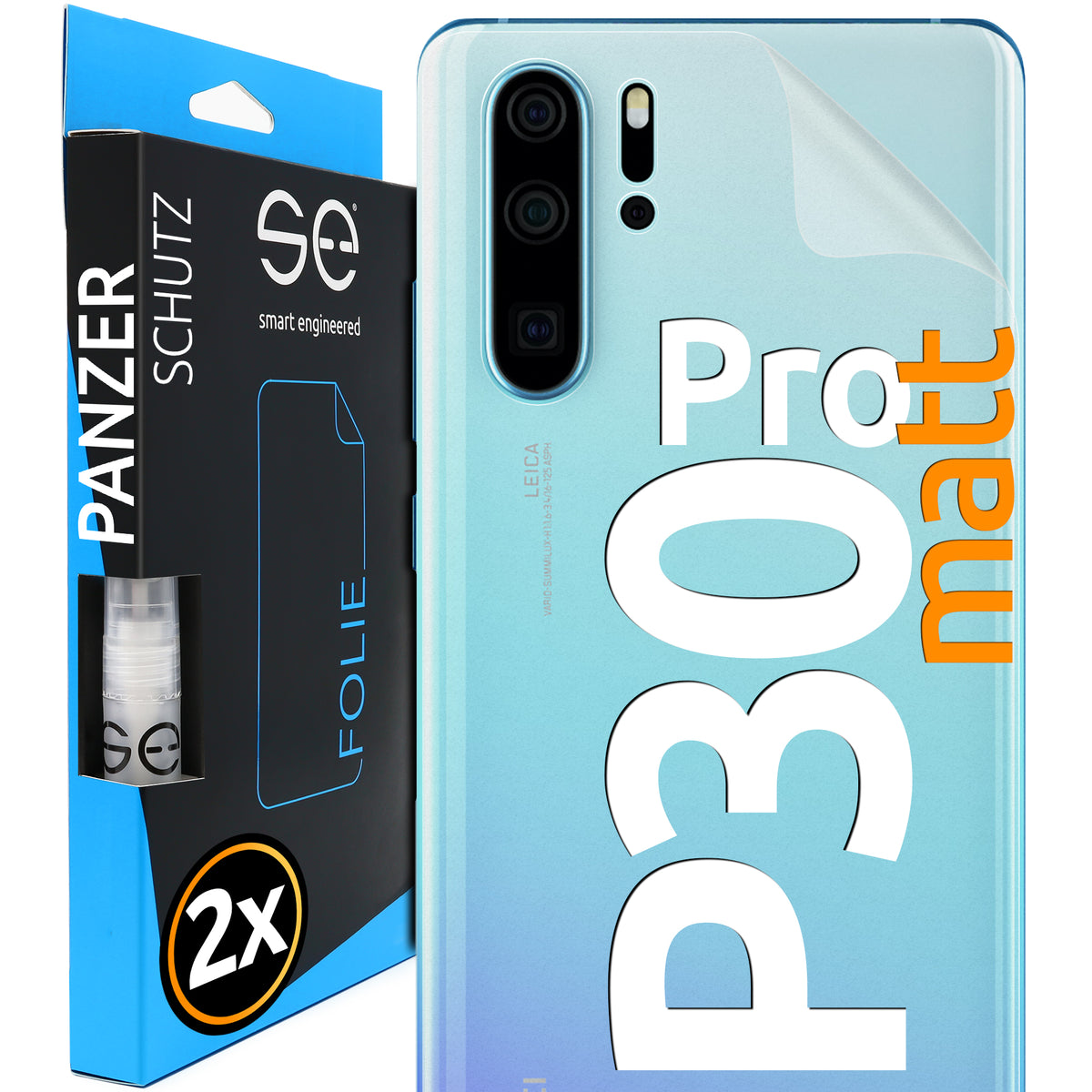 Matte protective film back Huawei P30 Pro