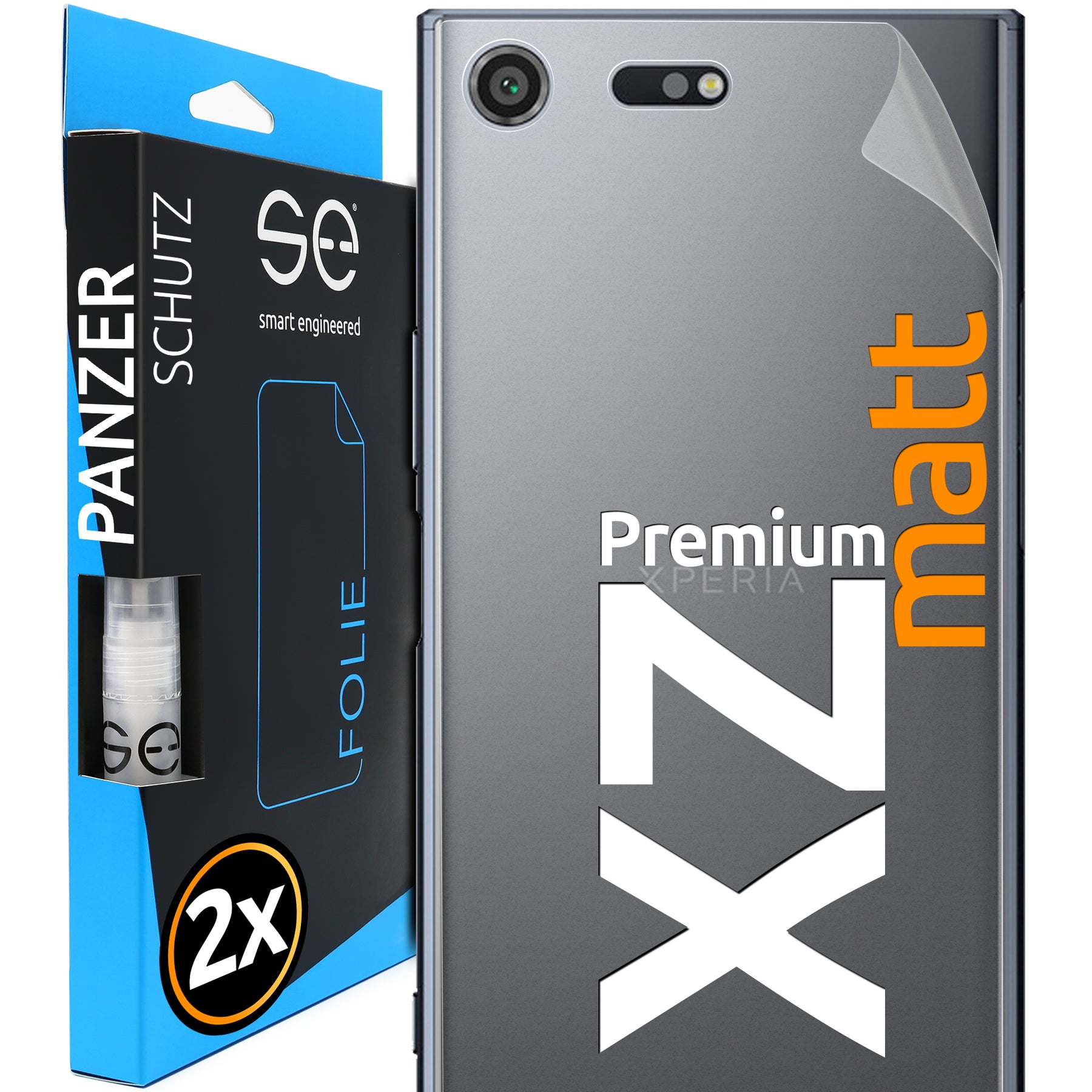 Matte protective film back Sony Xperia XZ Premium