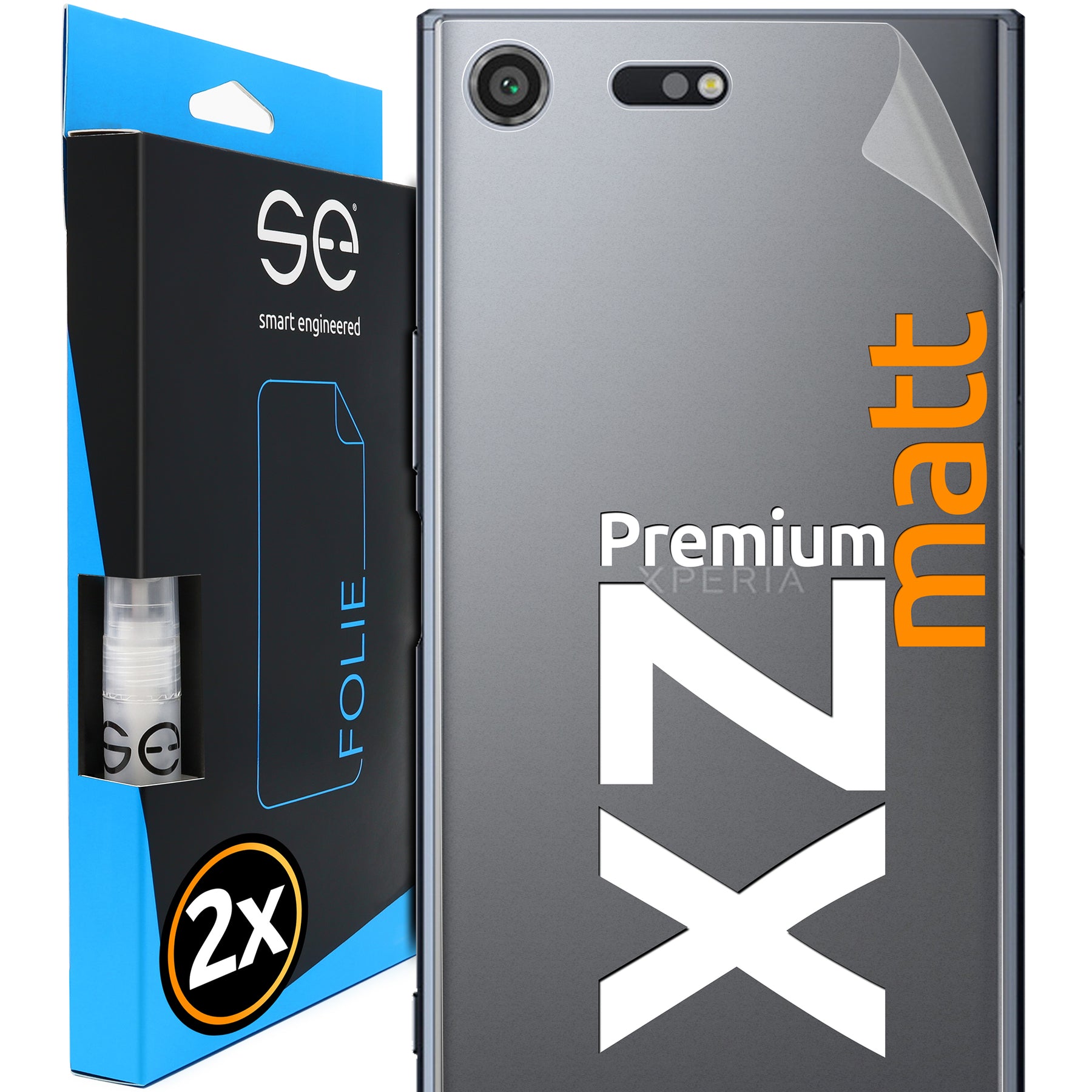 Matte protective film back Sony Xperia XZ Premium