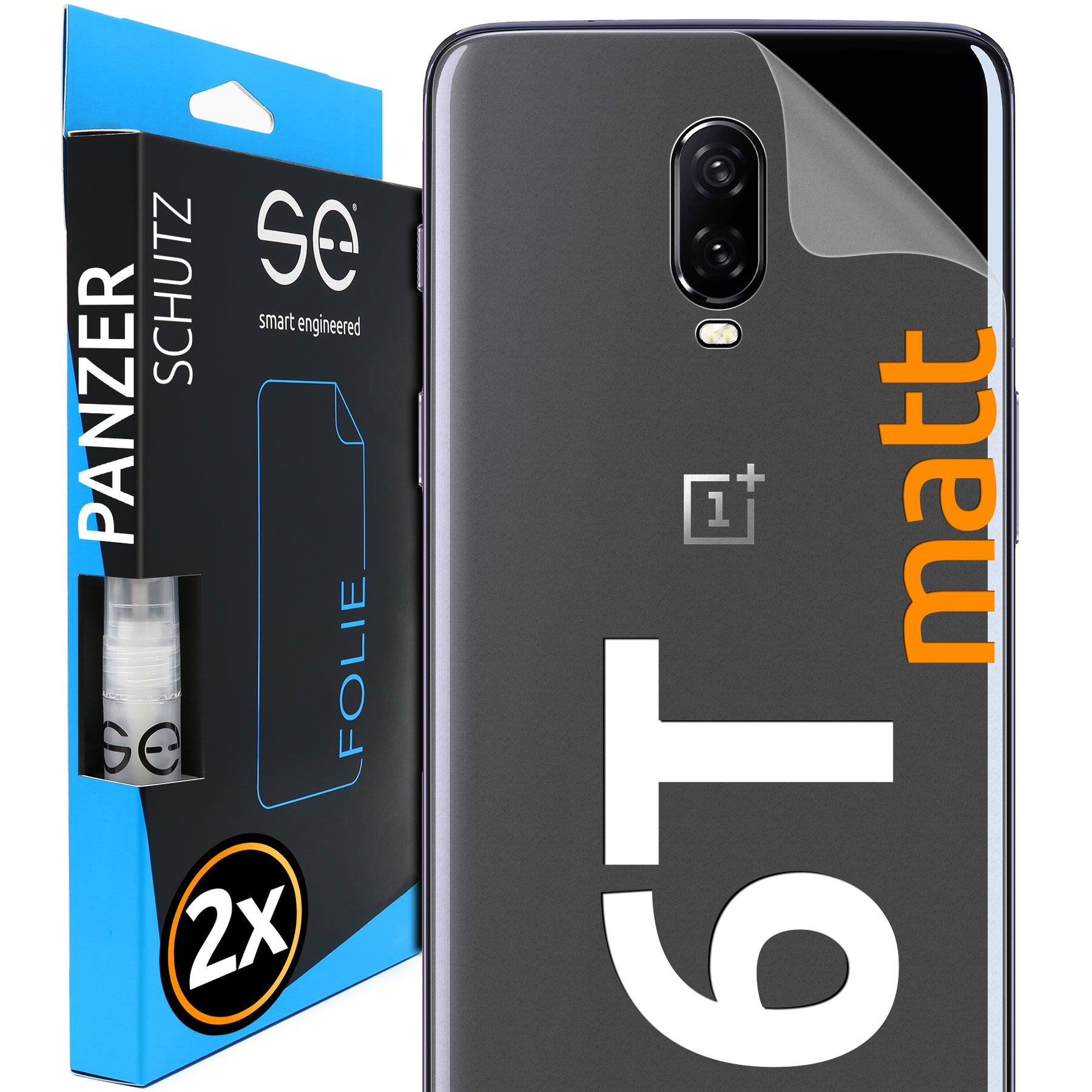 Matte protective film back OnePlus 6T