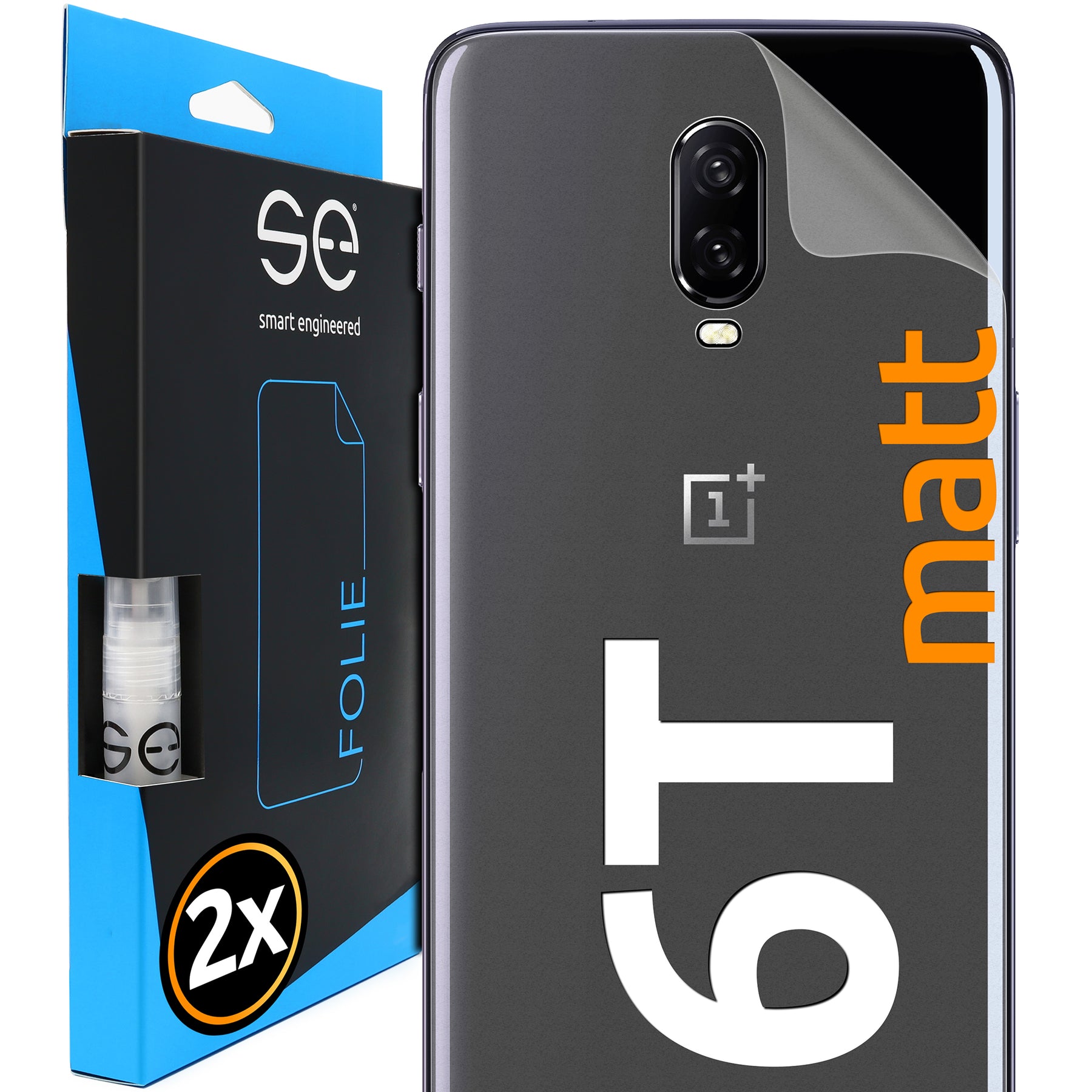 Matte protective film back OnePlus 6T