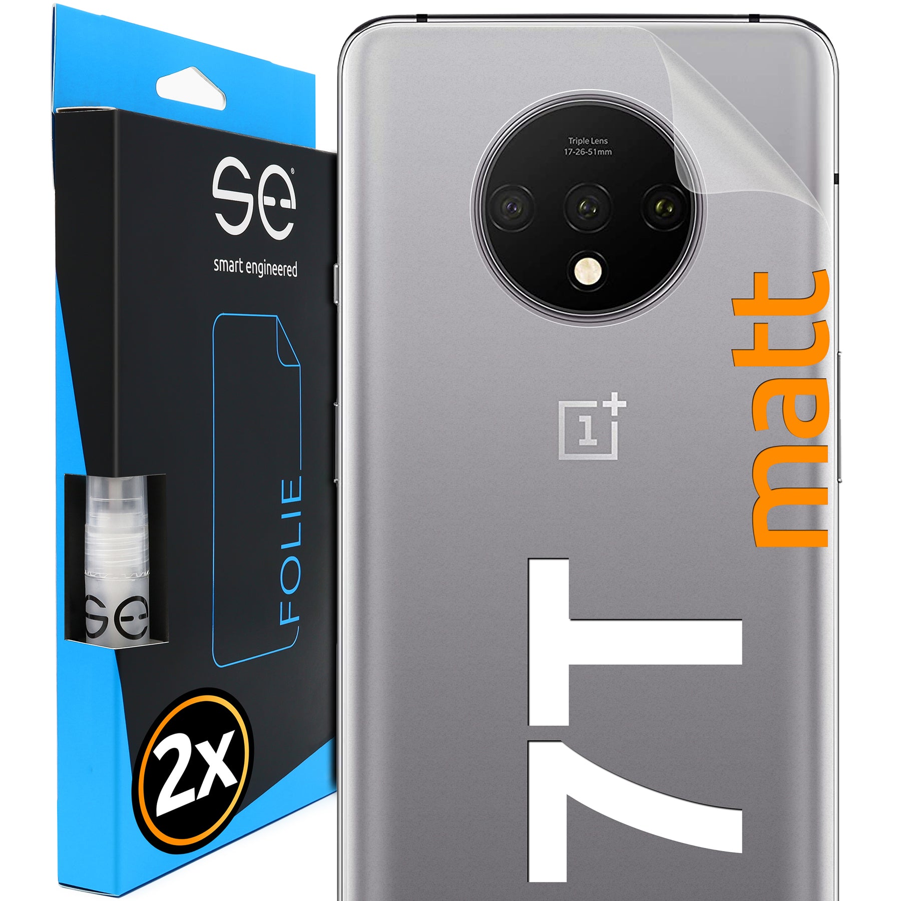 Matte protective film back OnePlus 7T