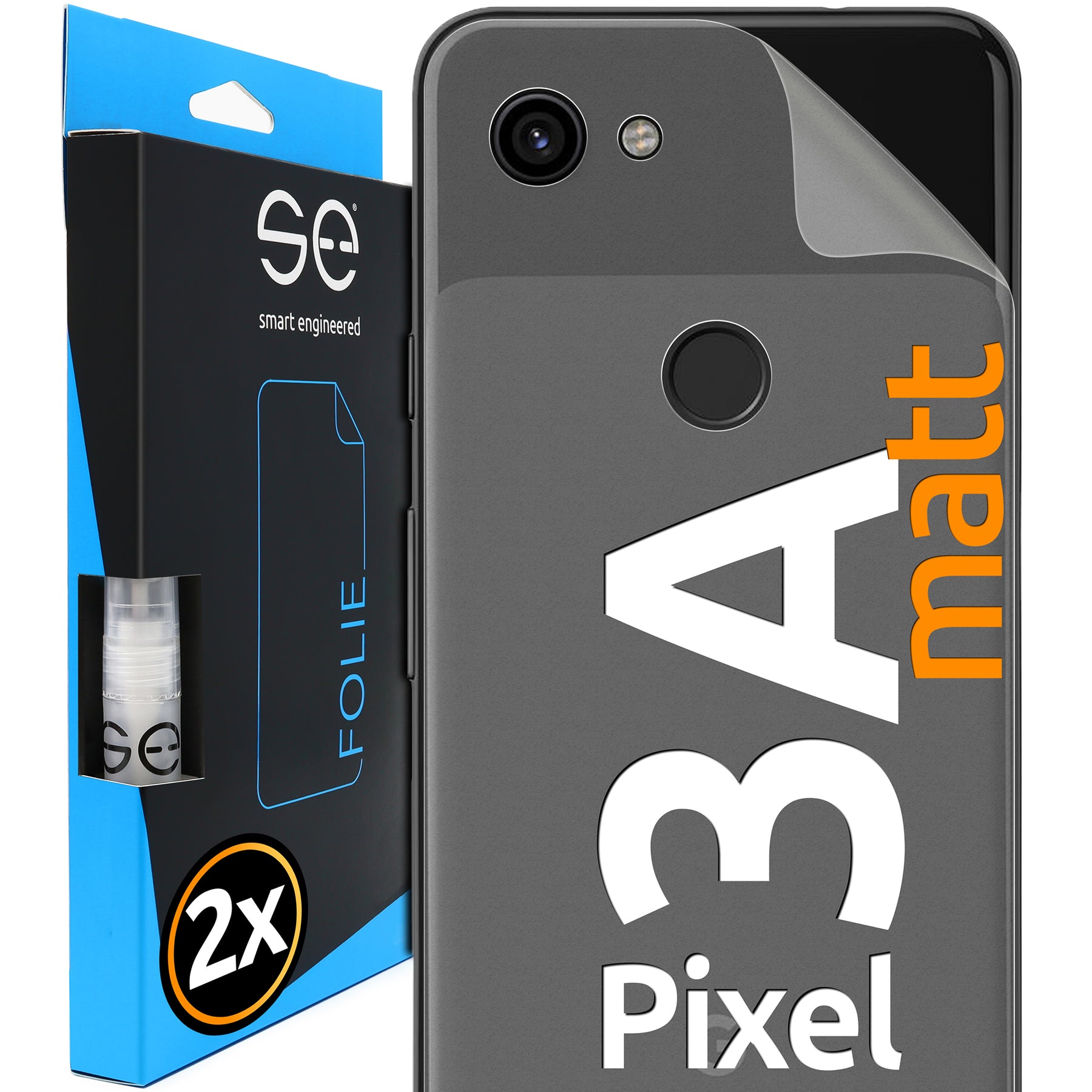 Matte protective film back Google Pixel 3A