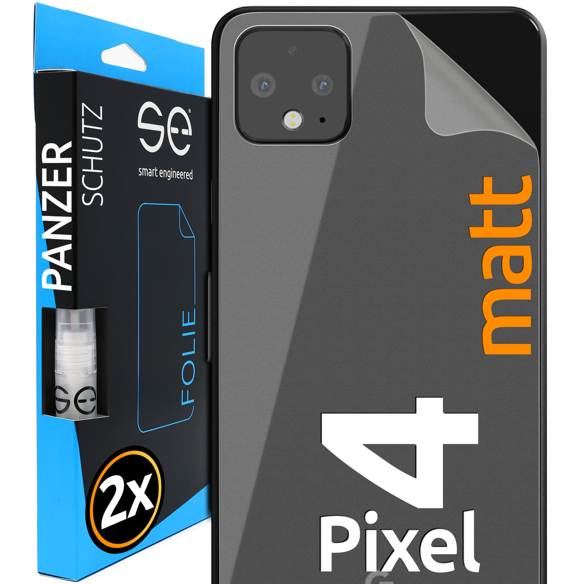 Matte protective film back Google Pixel 4