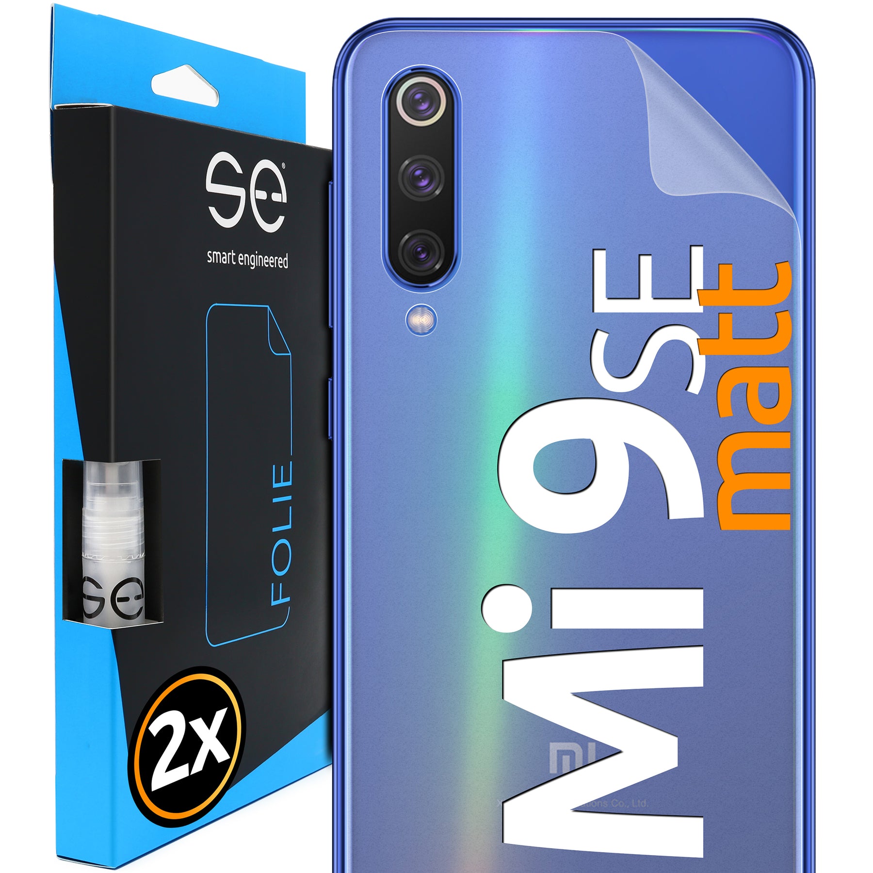 Matte protective film back Xiaomi Mi 9 SE