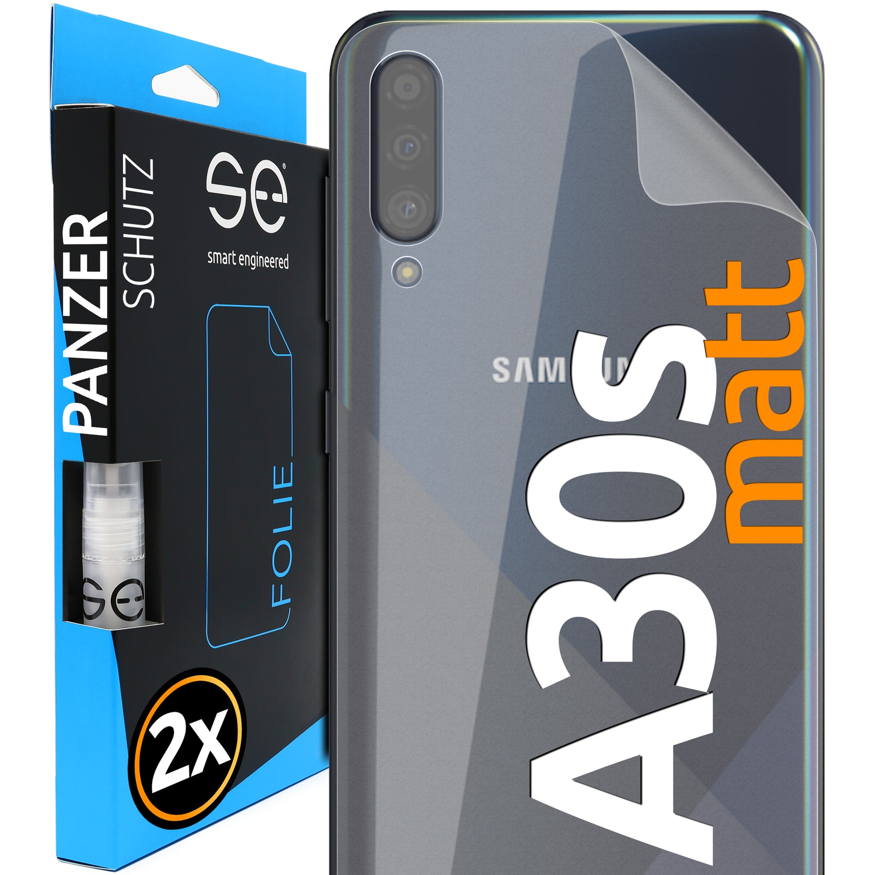 Matte protective film back Samsung Galaxy A30s