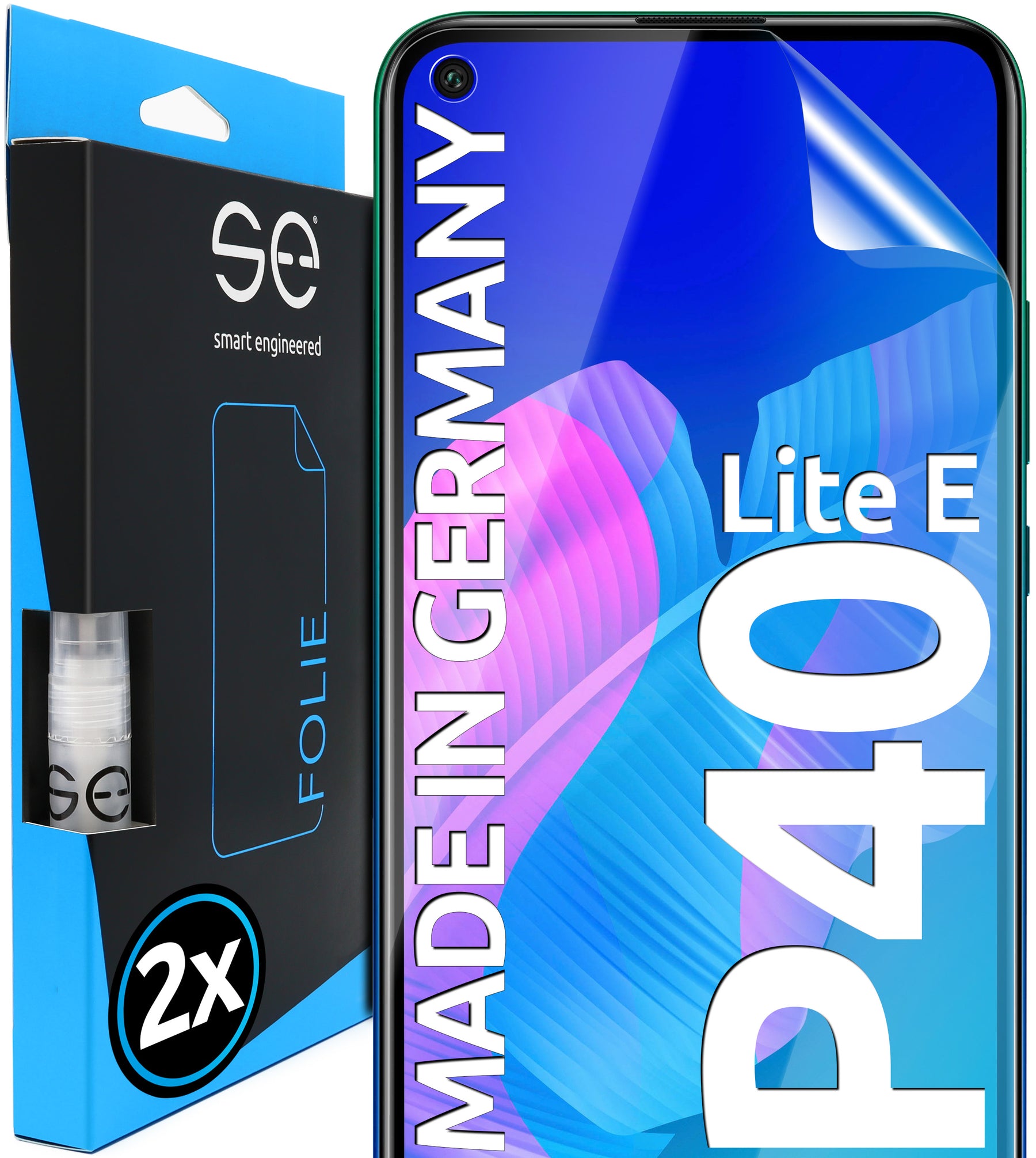 2x 3D Schutzfolie für die Huawei P40 Serie (Transparent, Matt oder Privacy)