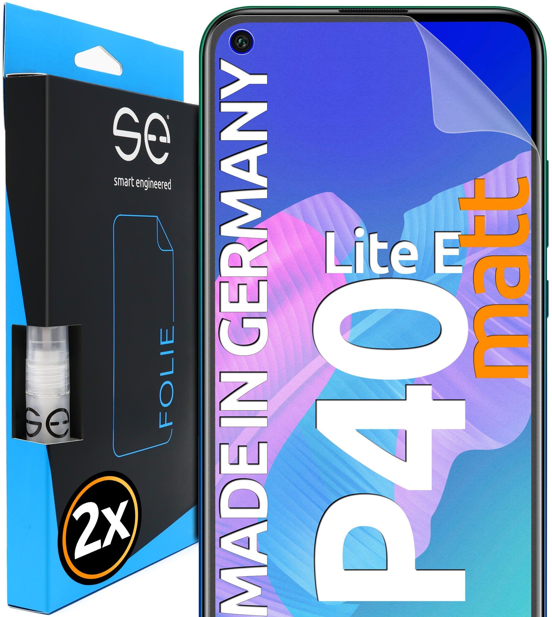 2x 3D Schutzfolie für die Huawei P40 Serie (Transparent, Matt oder Privacy)