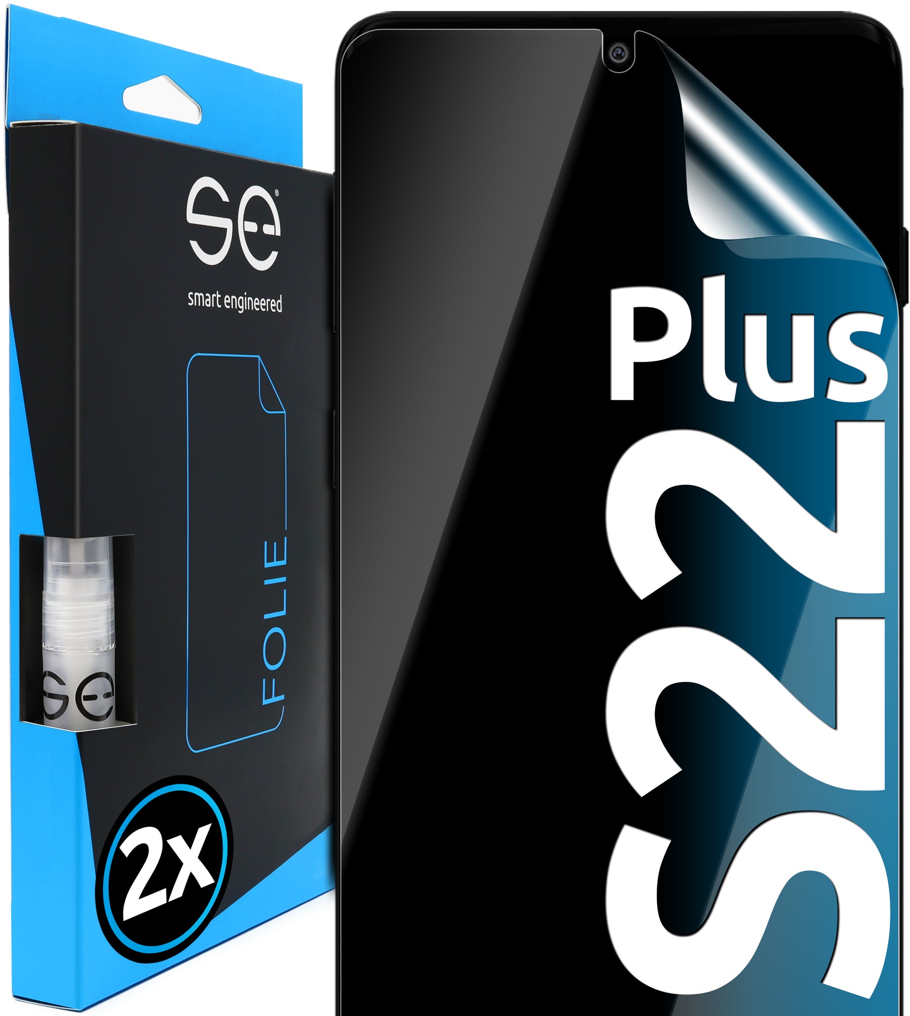2x 3D Screen Protector for the Samsung Galaxy S22 series (Transparent, Matte or Privacy)