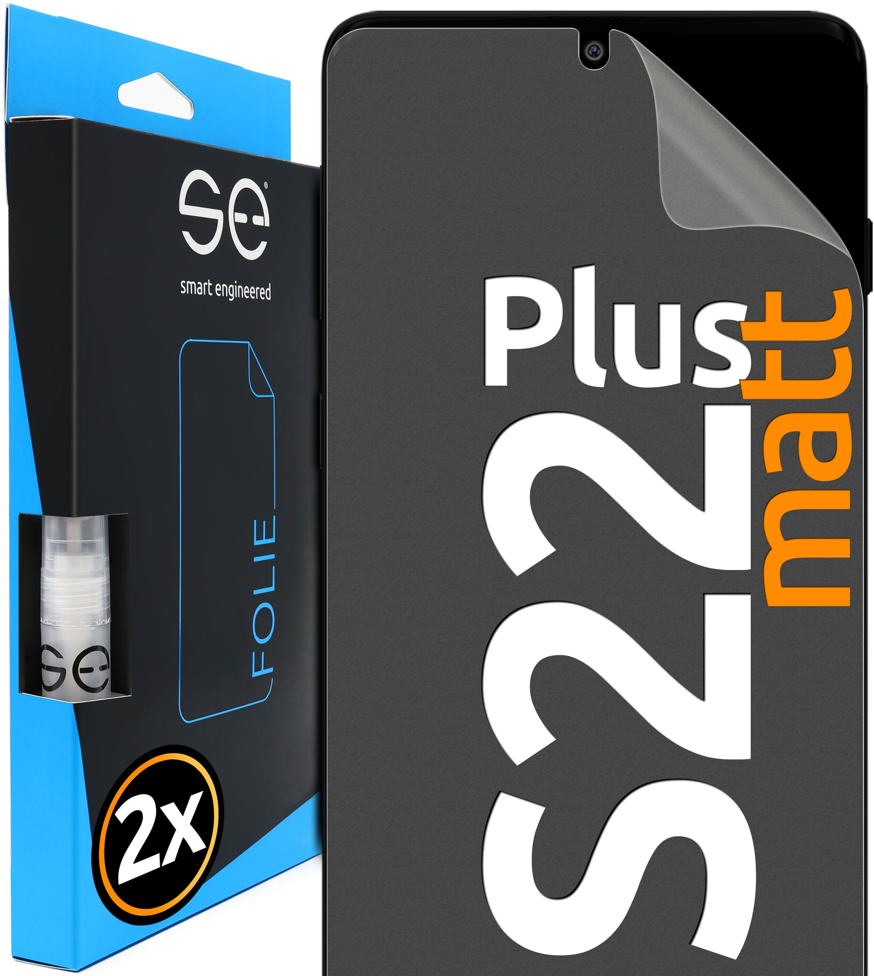 2x 3D Screen Protector for the Samsung Galaxy S22 series (Transparent, Matte or Privacy)