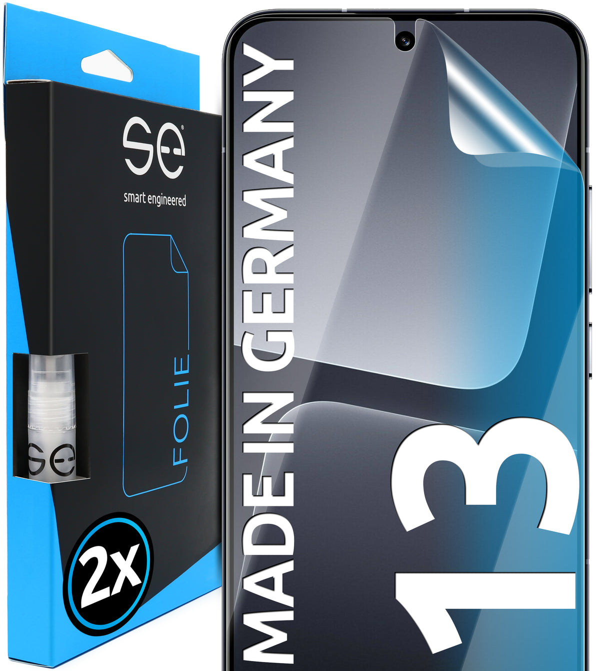 2x se® 3D Screen Protector for the Xiaomi 13 Series (Transparent or Matte)