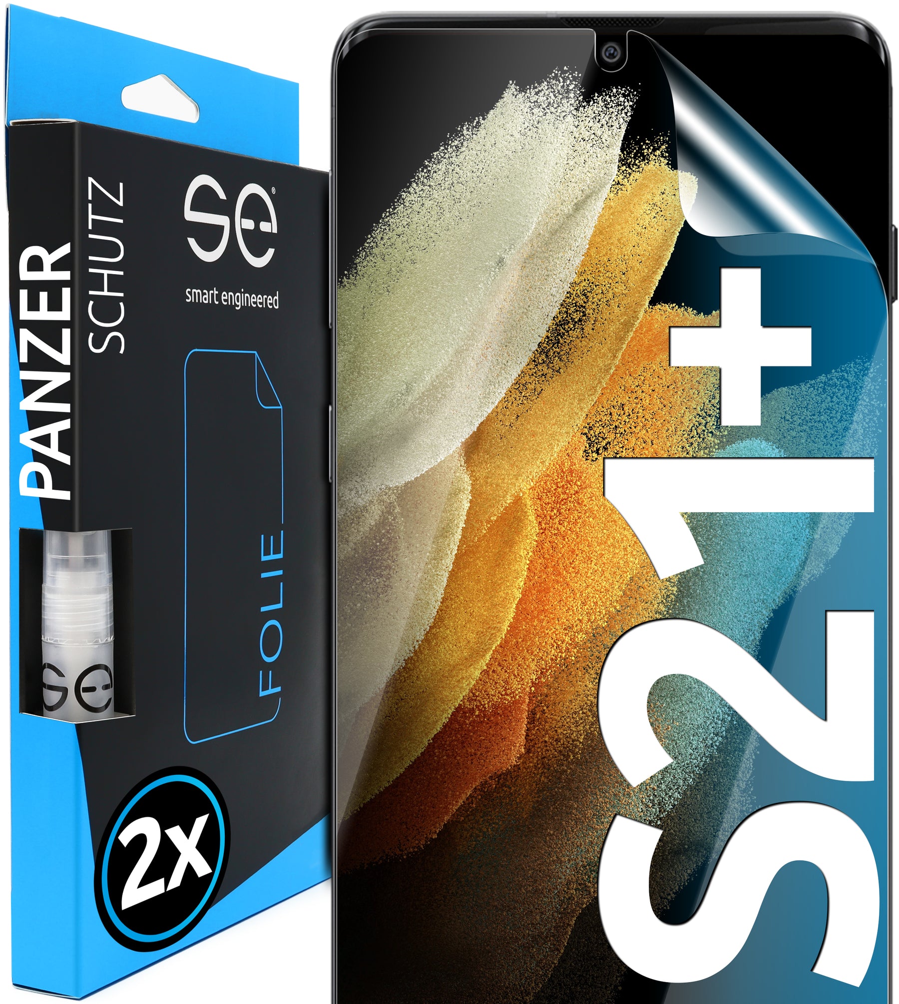 2x 3D Screen Protector for the Samsung Galaxy S22 series (Transparent, Matte or Privacy)