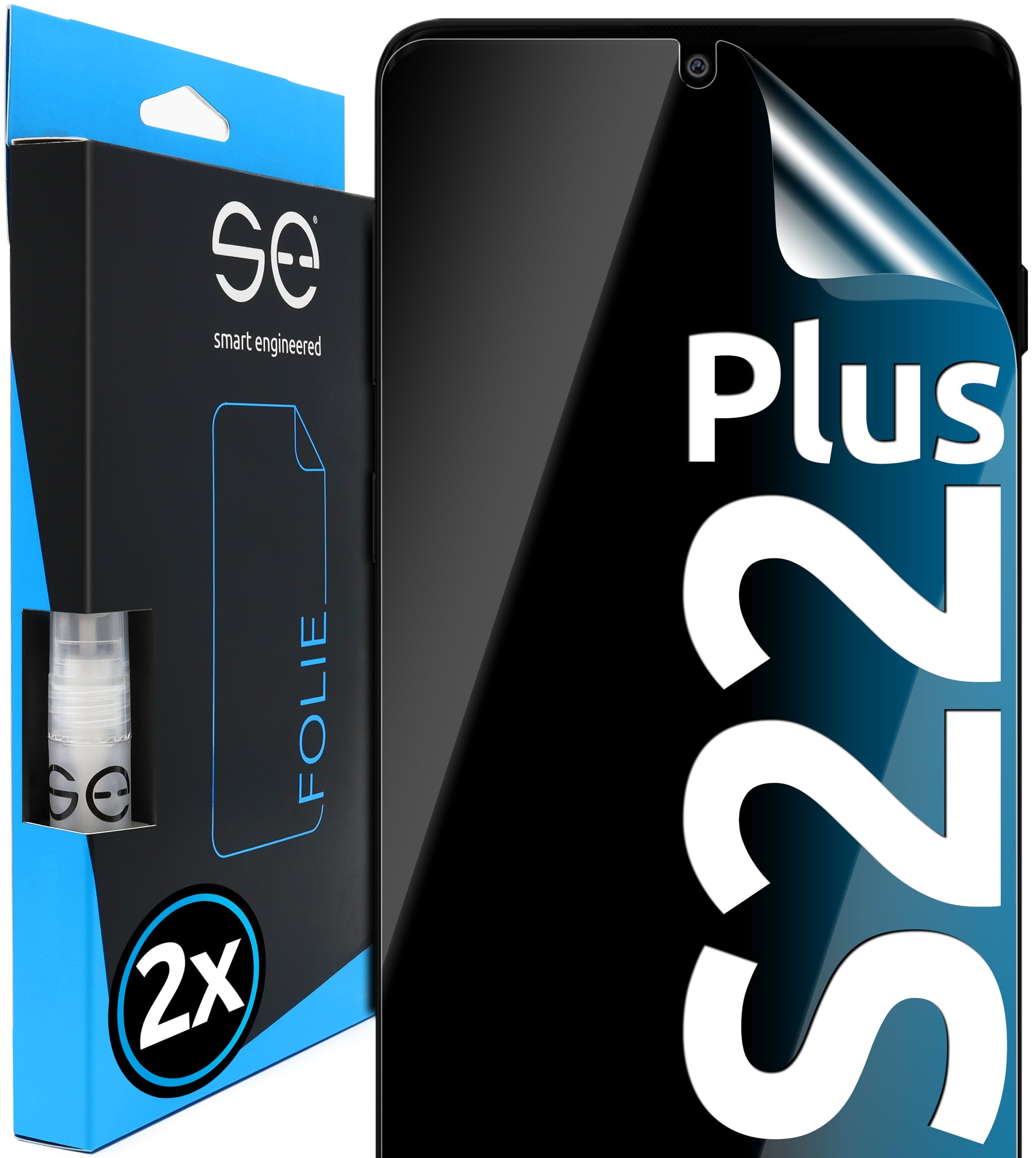 2x 3D Screen Protector for the Samsung Galaxy S22 series (Transparent, Matte or Privacy)