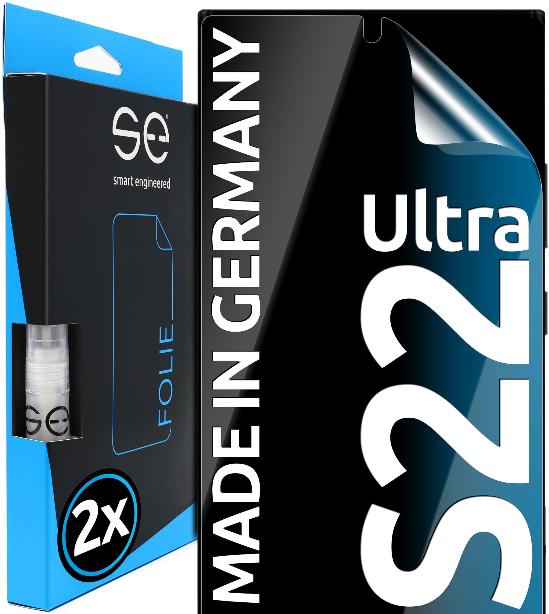2x 3D Screen Protector for the Samsung Galaxy S22 series (Transparent, Matte or Privacy)