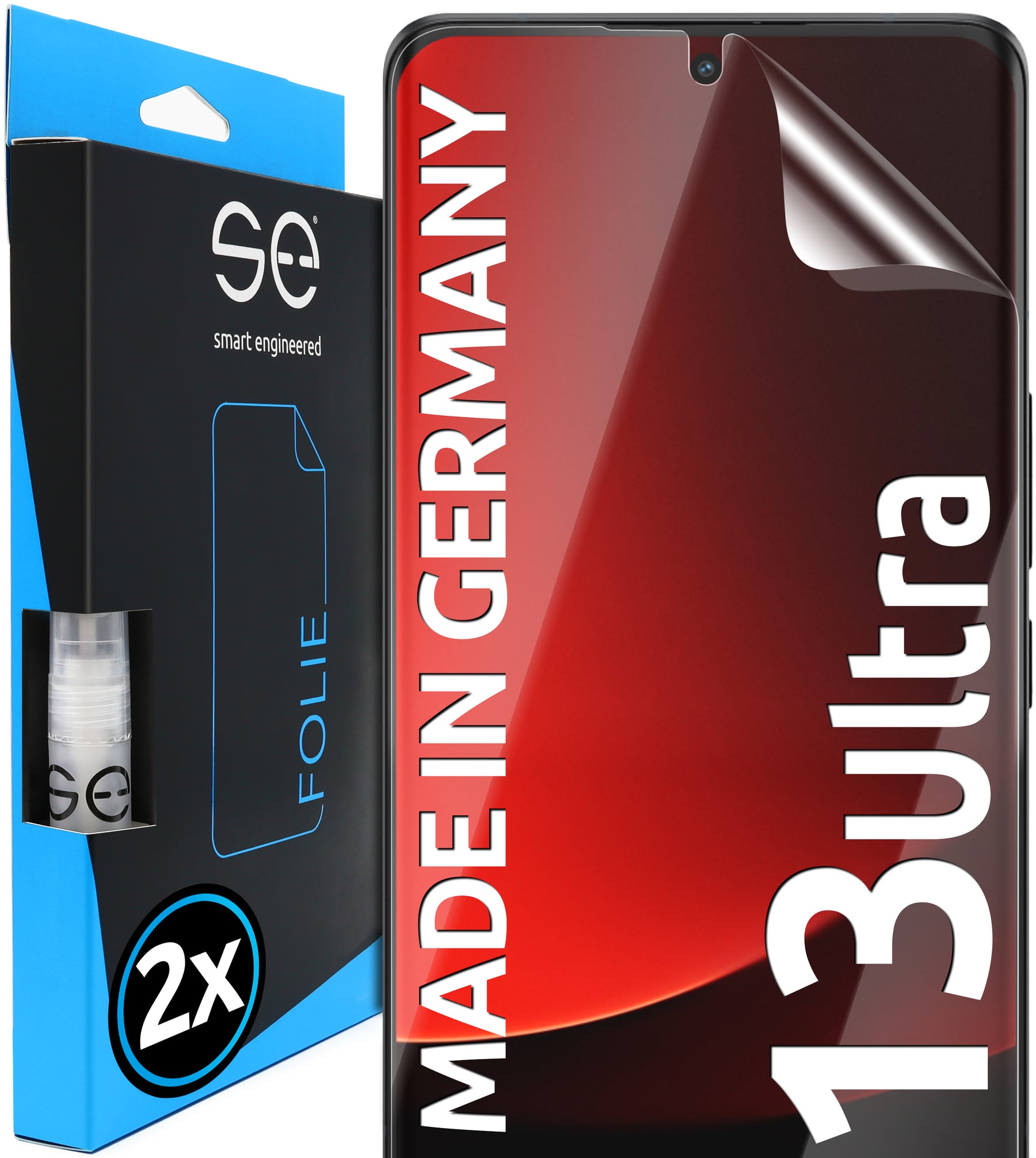 2x se® 3D Schutzfolie für die Xiaomi 13 Serie (Transparent oder Matt)