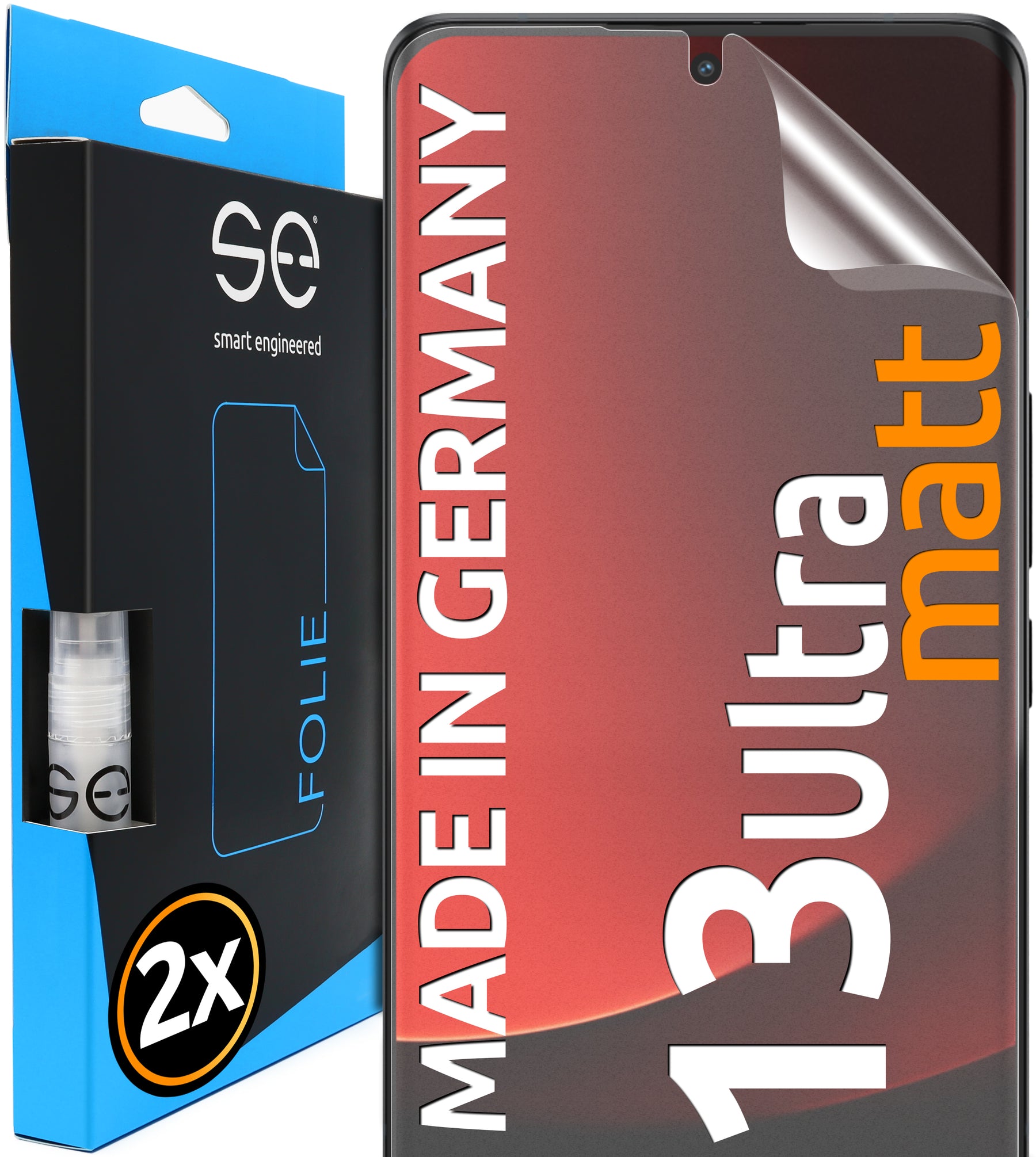 2x se® 3D Schutzfolie für die Xiaomi 13 Serie (Transparent oder Matt)
