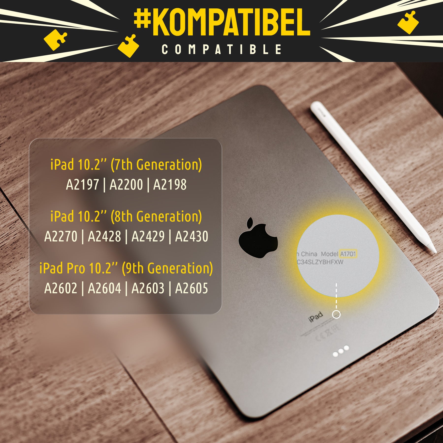 se® glass film Apple iPad 7 / 8 / 9 Gen (10.2") (2019-2021)