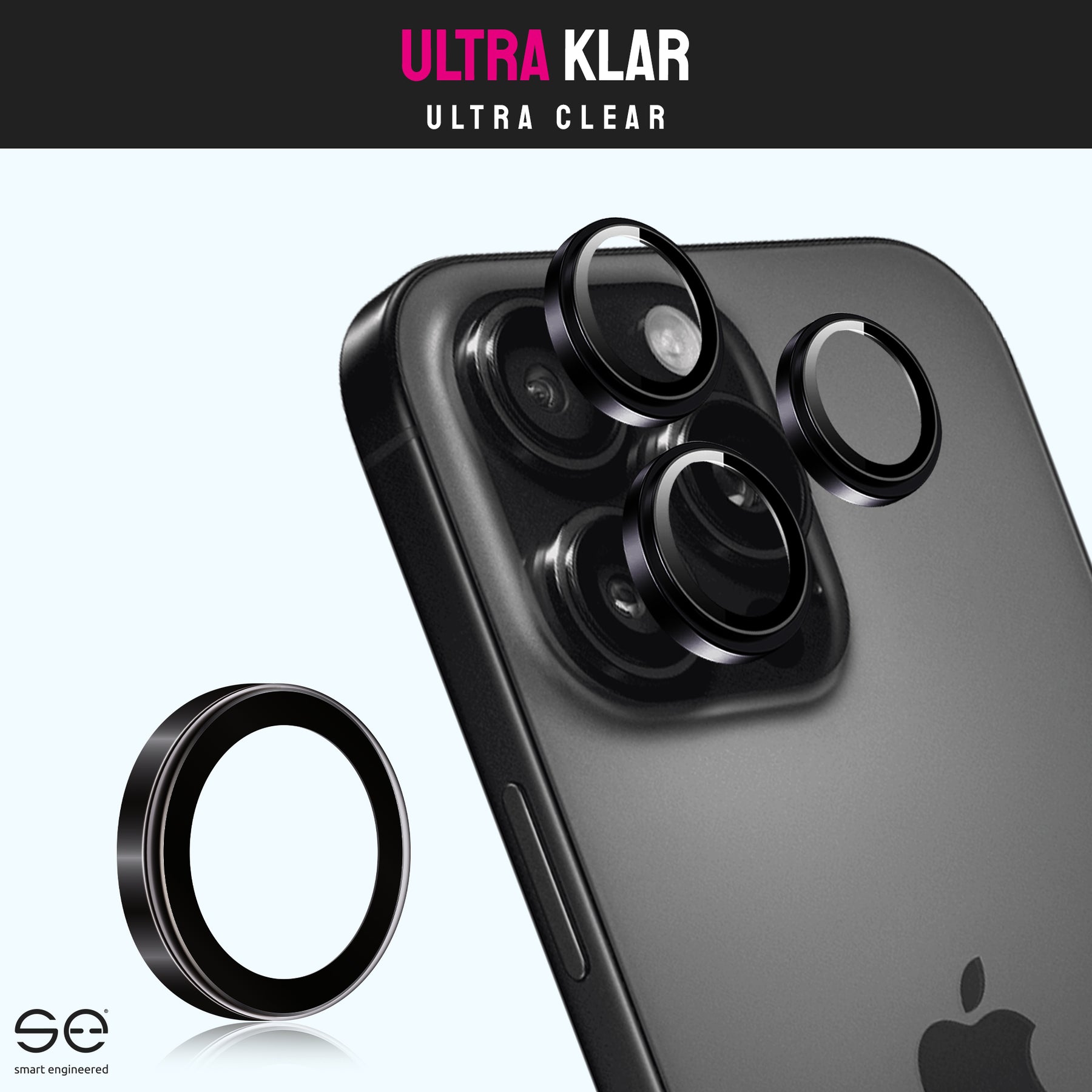 se® noglass KAMERASCHUTZ - der unzerbrechliche Kameraschutz mit 100% Bildqualität-Garantie