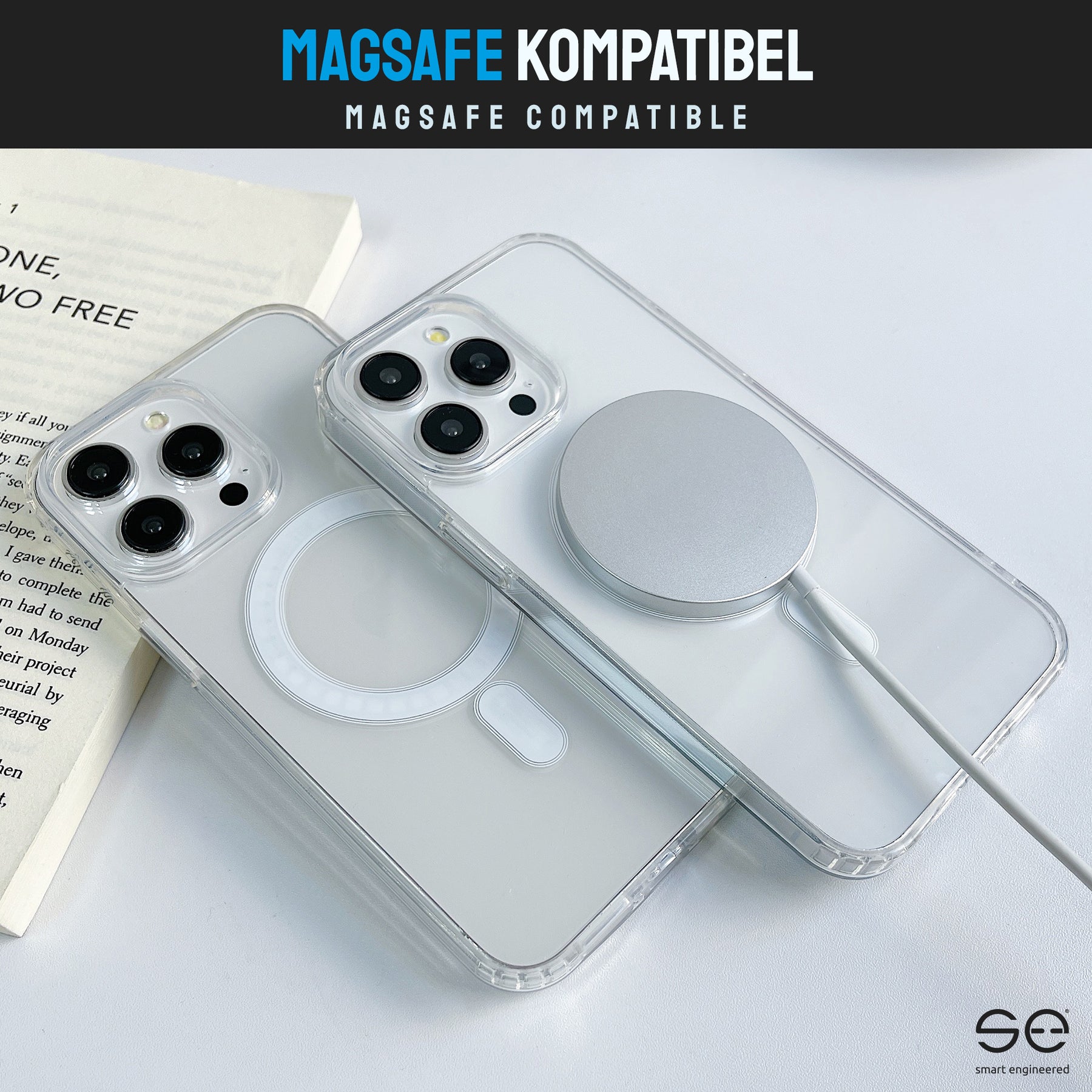 se® SNAPCASE protective case MagSafe for Apple, Samsung & Google