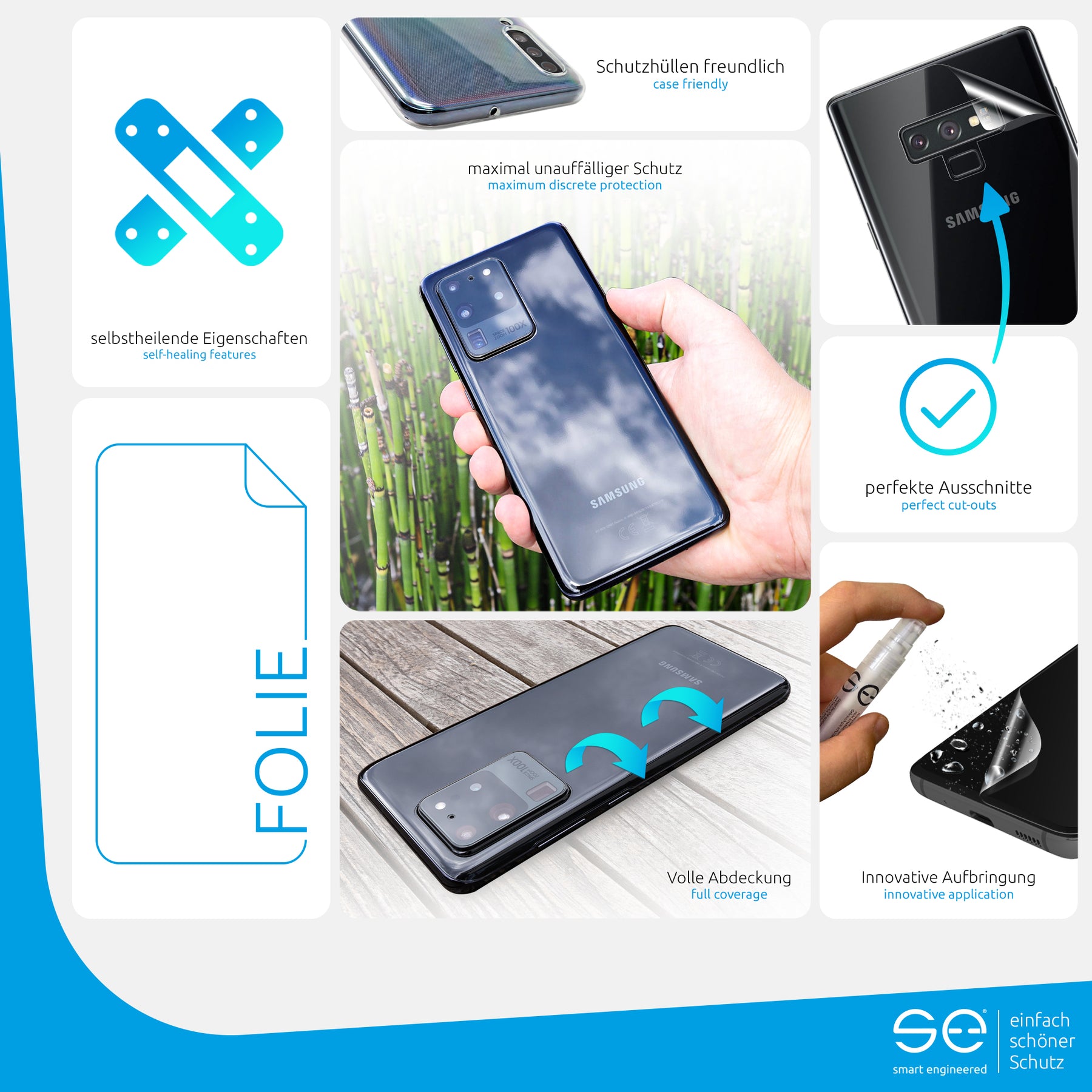 Protective film back Samsung Galaxy Note 9