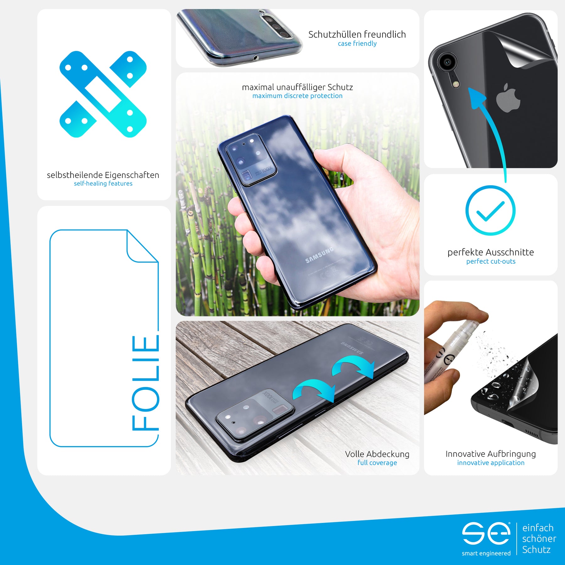 Protective film back Apple iPhone XR