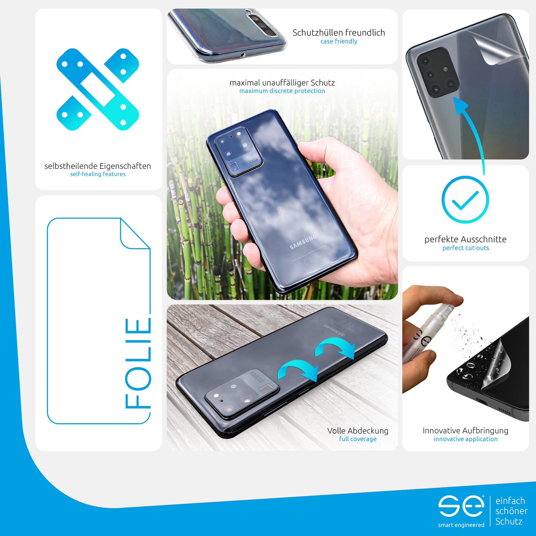 Protective film back Samsung Galaxy A71
