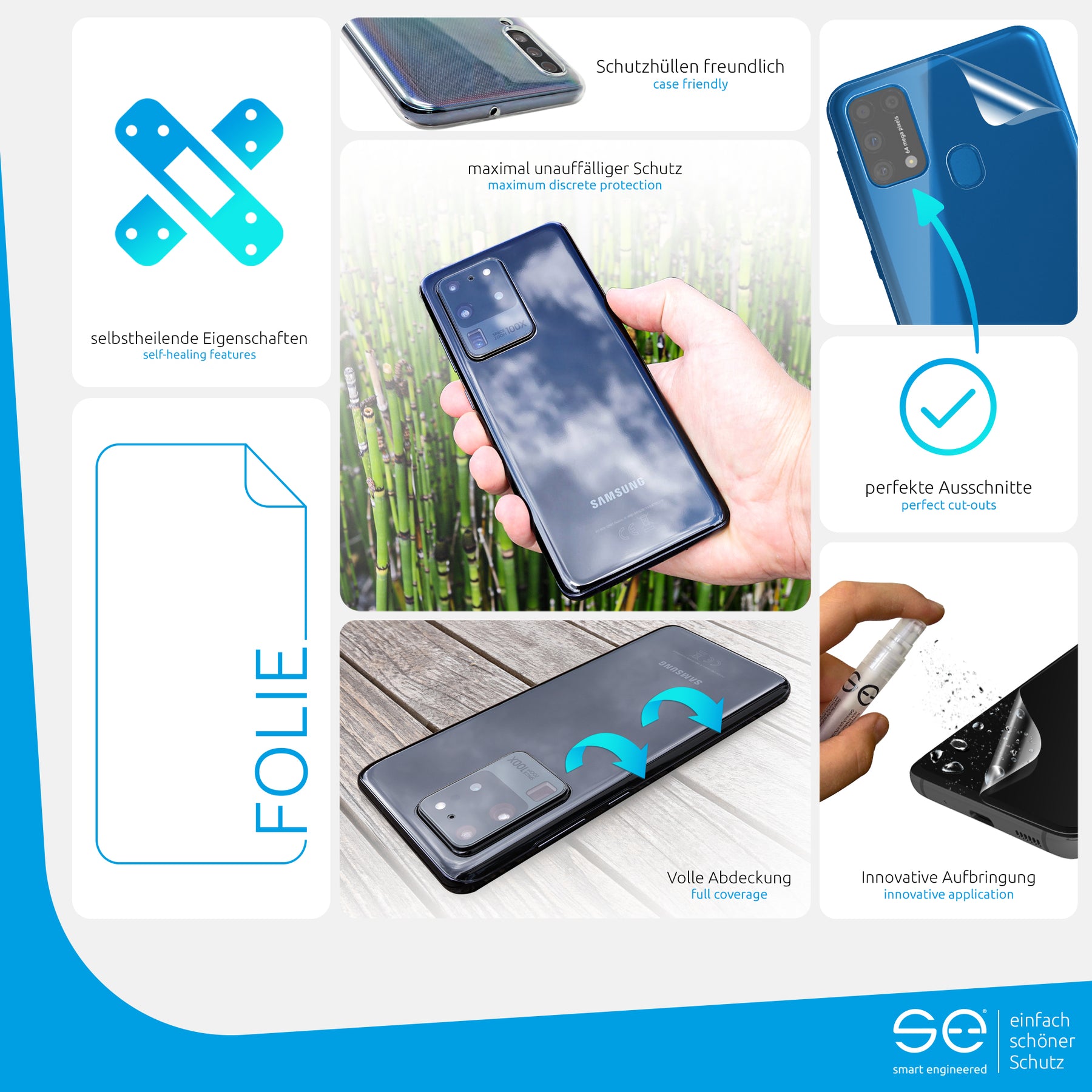 Protective film back Samsung Galaxy M31