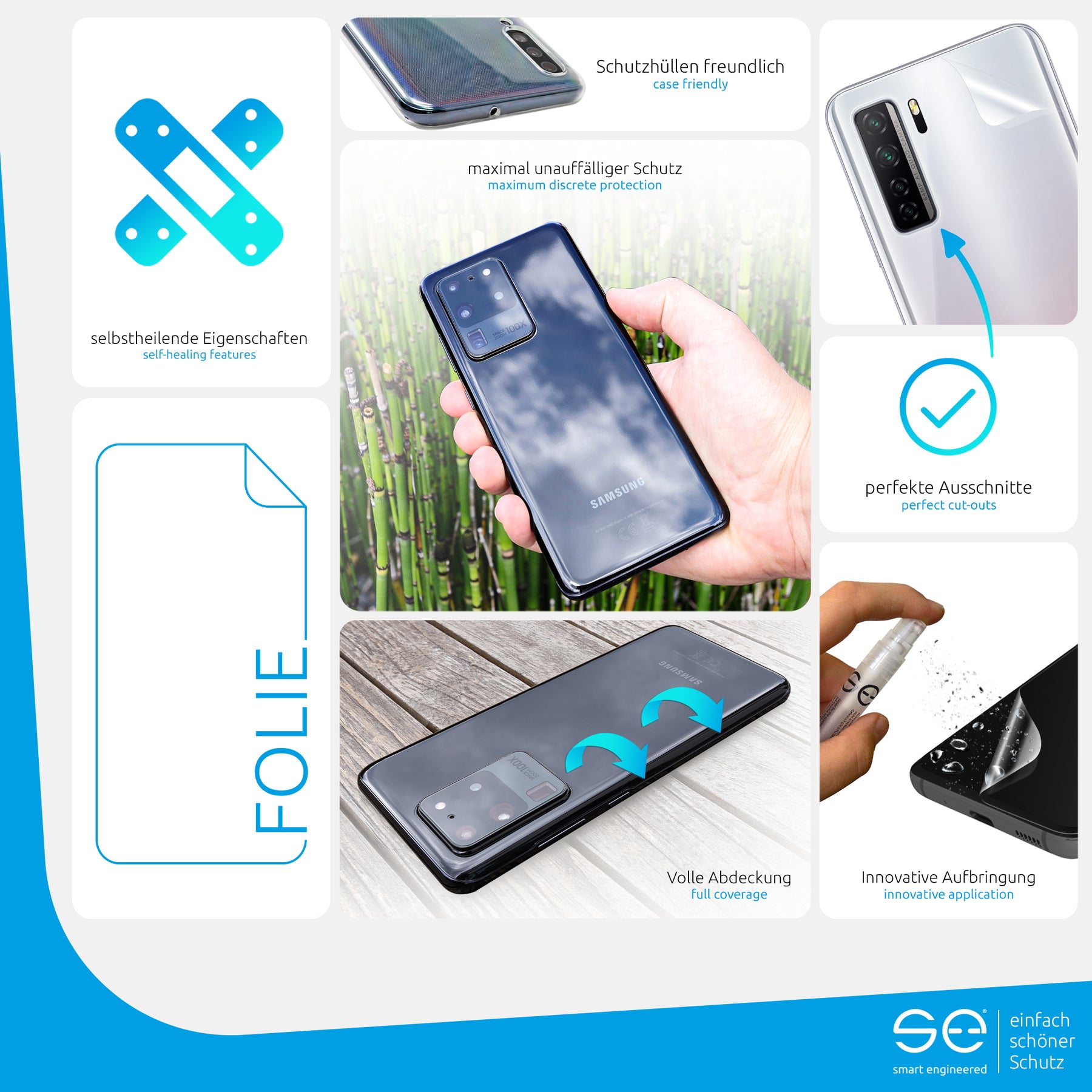Protective film back Huawei P40 Lite 5G