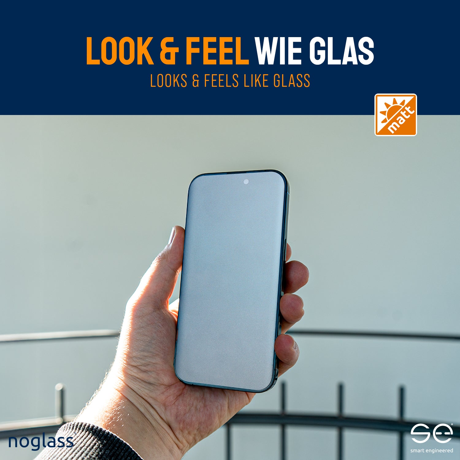 se® noglass - the indestructible screen protector
