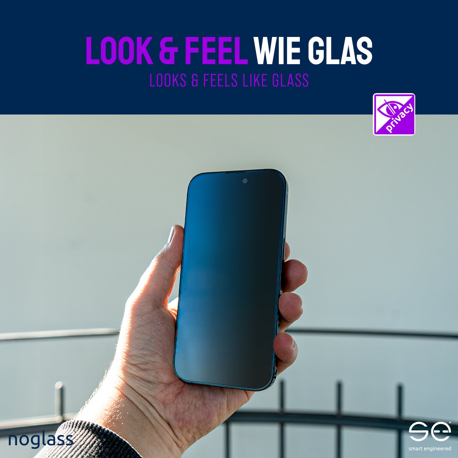 se® noglass - the indestructible screen protector