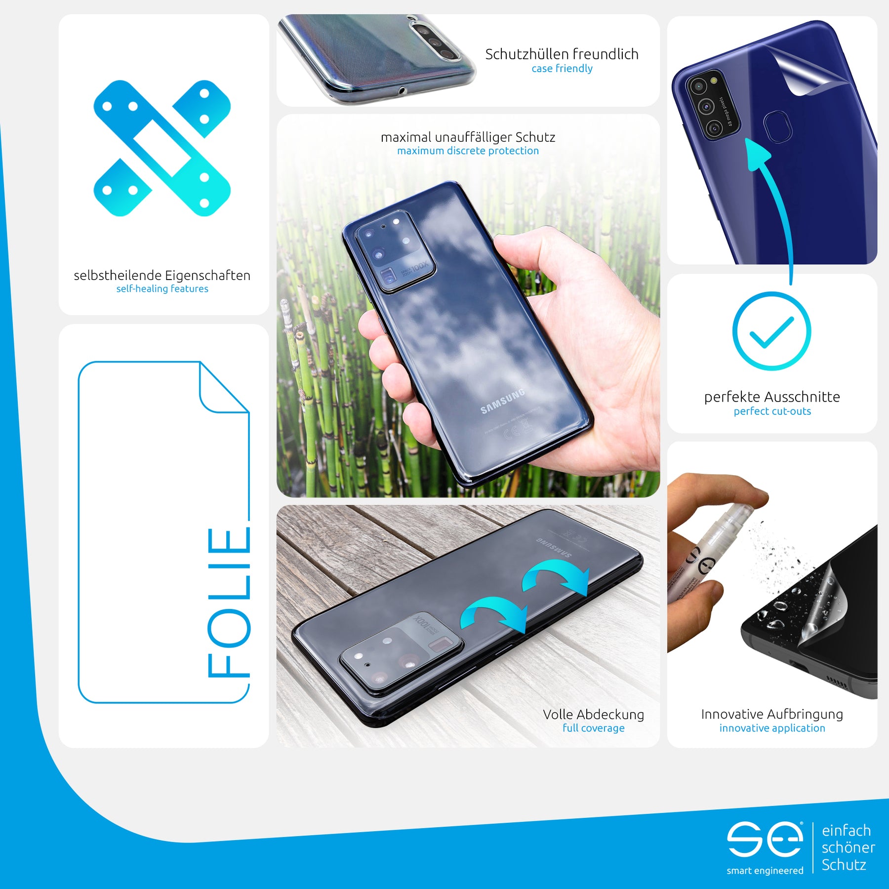 Protective film back Samsung Galaxy M21